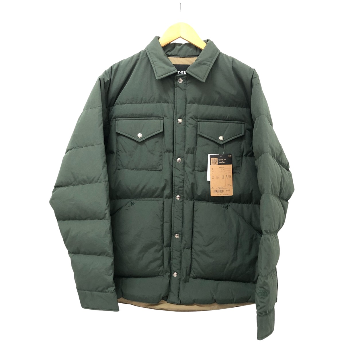 【中古】THE NORTH FACE ザノースフェイス ジャケット 中綿ジャケットスタッフドシャツ SIZE L ND92532 アルパイン Aランク｜リサイクルビッグバン店