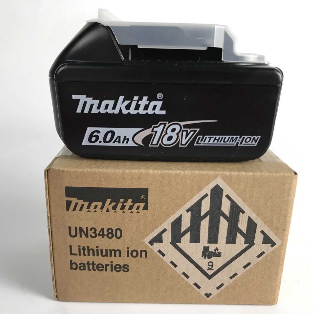 ■■【中古】MAKITA マキタ リチウムイオンバッテリー 18v 6.0Ah BL1860B 未当て嵌める品 S序列付ける