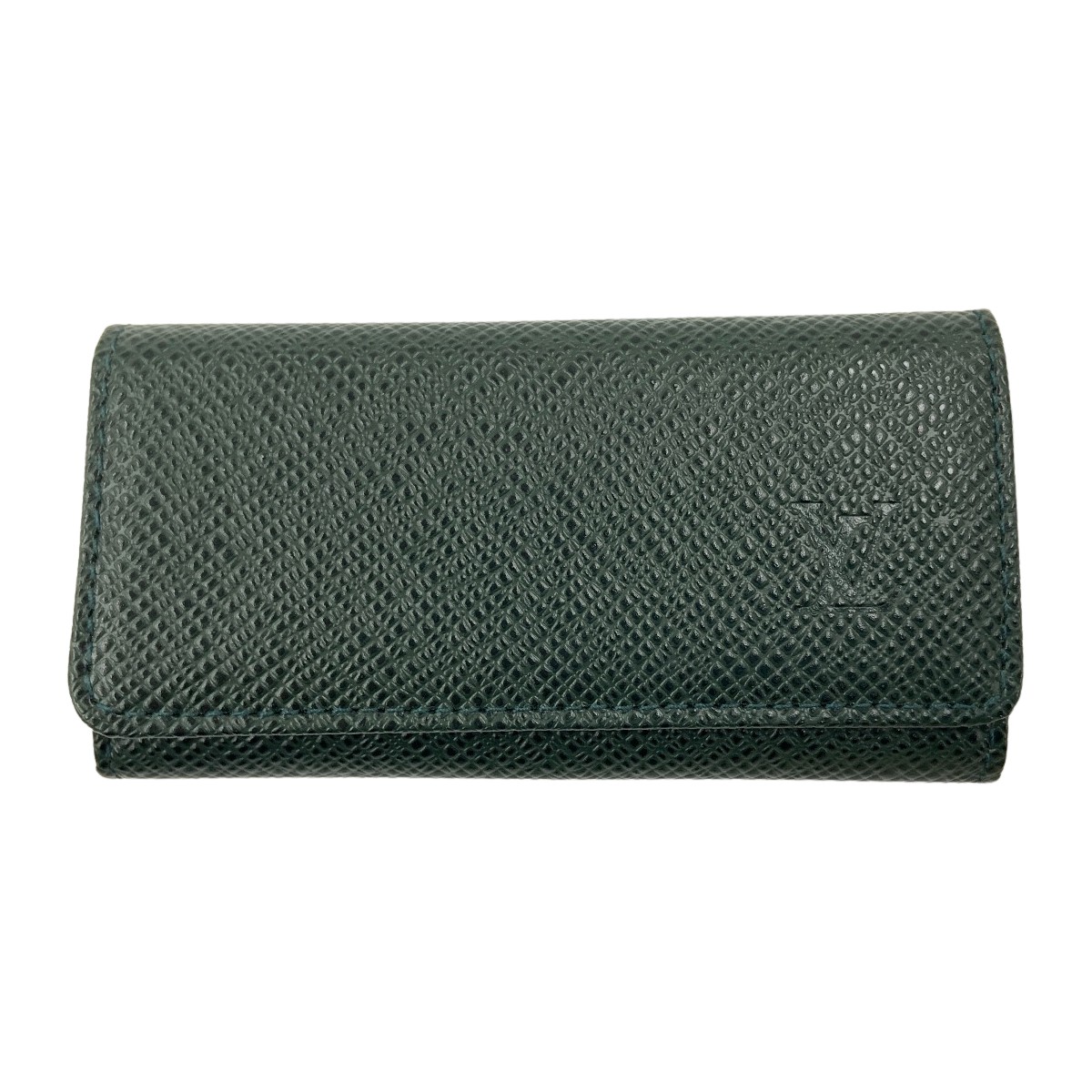 【中古】LOUIS VUITTON ルイヴィトン ミュルティクレ4 4連 キーケース M30522 グリーン Bランク