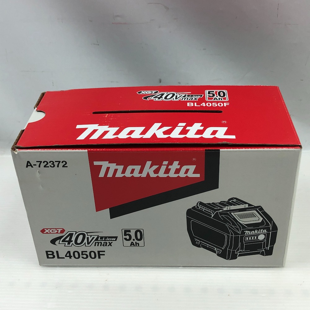 【中古】MAKITA マキタ 工具 バッテリー 未使用品(S) 本体のみ 40v BL4050F ブラック Sランク