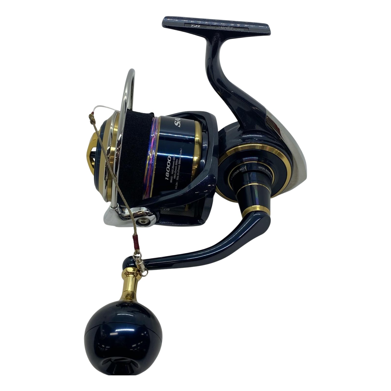 【中古】DAIWA ダイワ スピニングリール 20ソルティガ 18000P 00065007 A序列付ける