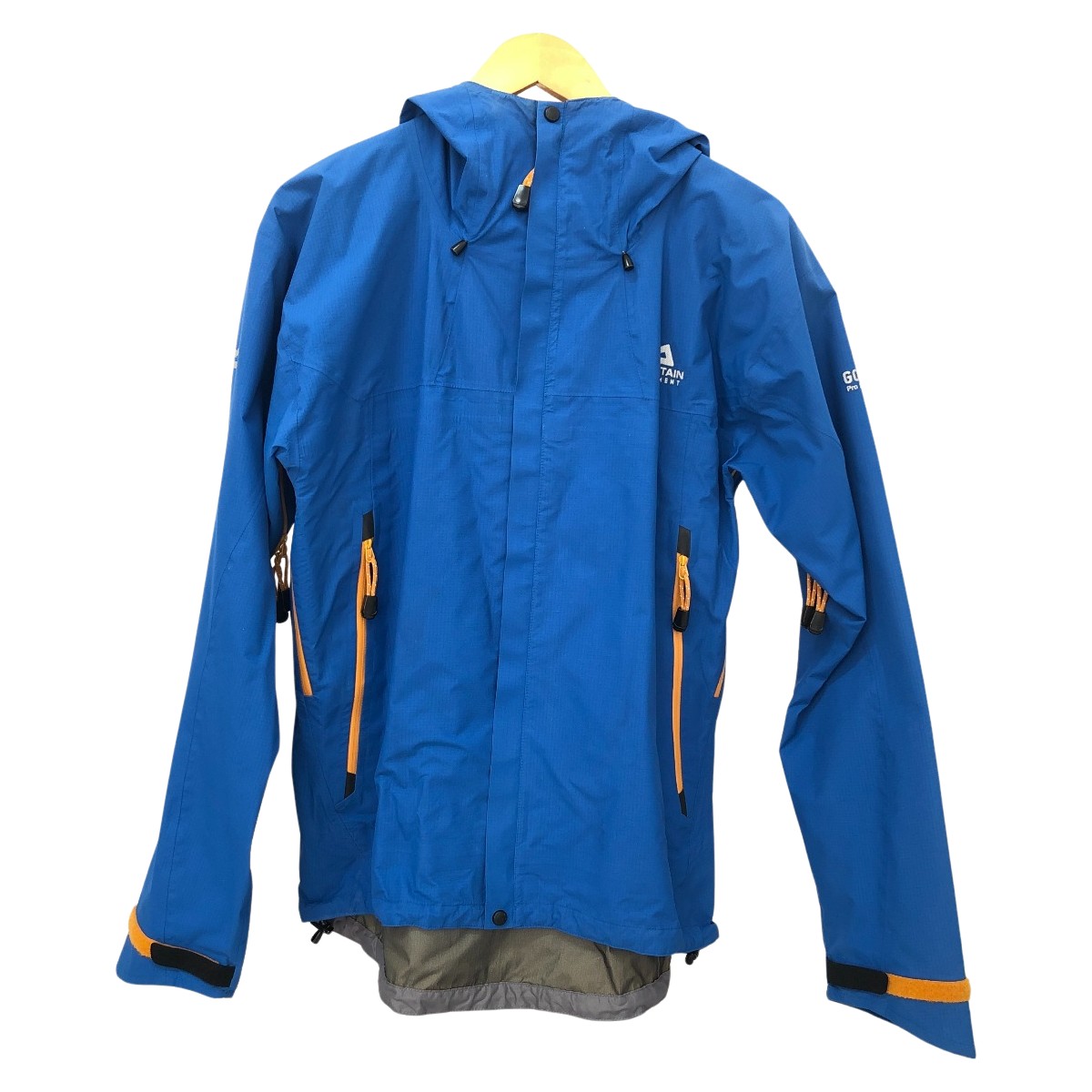 【中古】MOUNTAIN EQUIPMENT マウンテンエクイップメント 上衣 山岳 ゴアテックスシェルジャケット SIZE M 419871 青み C序列付ける