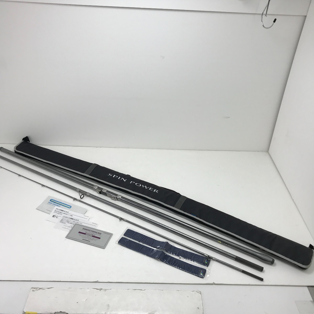 【中古】SHIMANO シマノ 20回転運動力強さ 425BX 座標軸B 袋付 御釣り備品 極点 投竿 25954 C価値づける