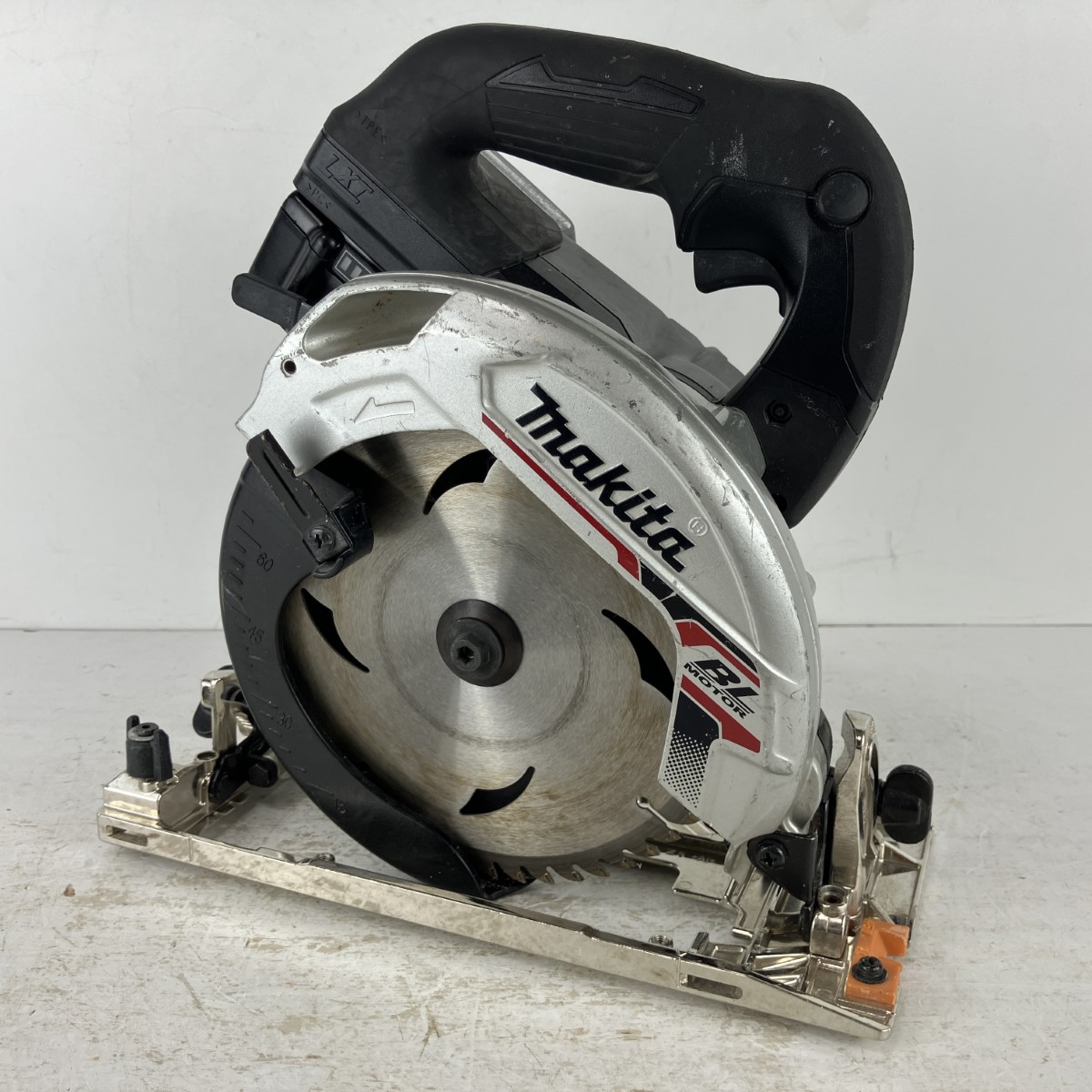 【中古】MAKITA マキタ 18v 165mm 充電式丸のこ バッテリーx1付 ※充電器無し HS631D ブラック Cランク