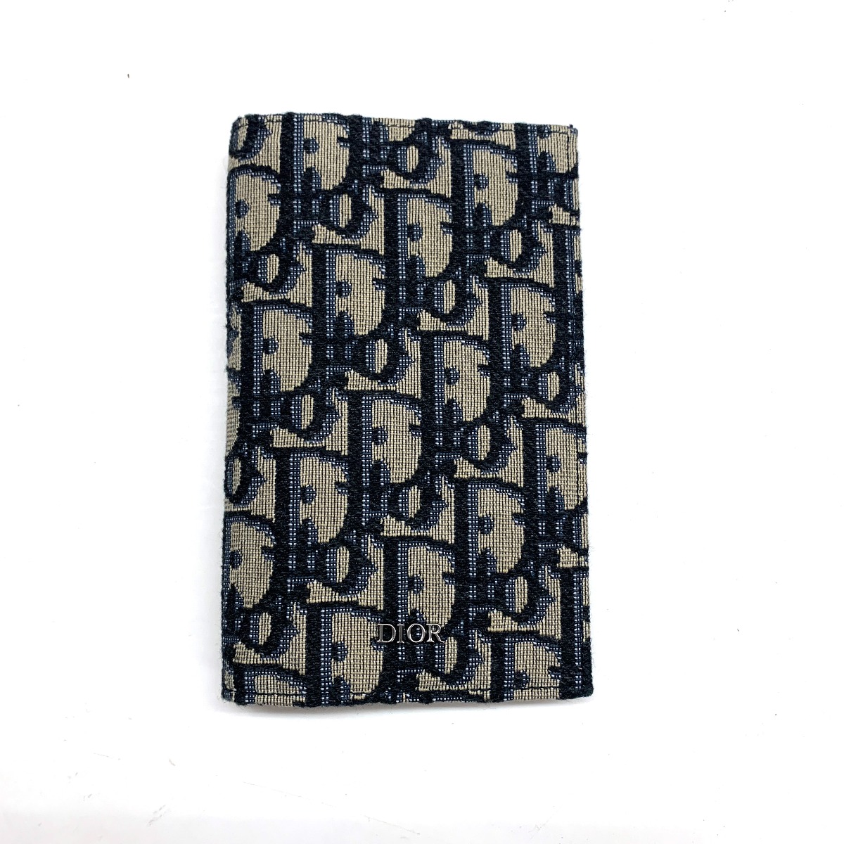 【中古】Christian Dior クリスチャンディオール バーティカル 二つ折カードケース 12-BO-0272 Aランク