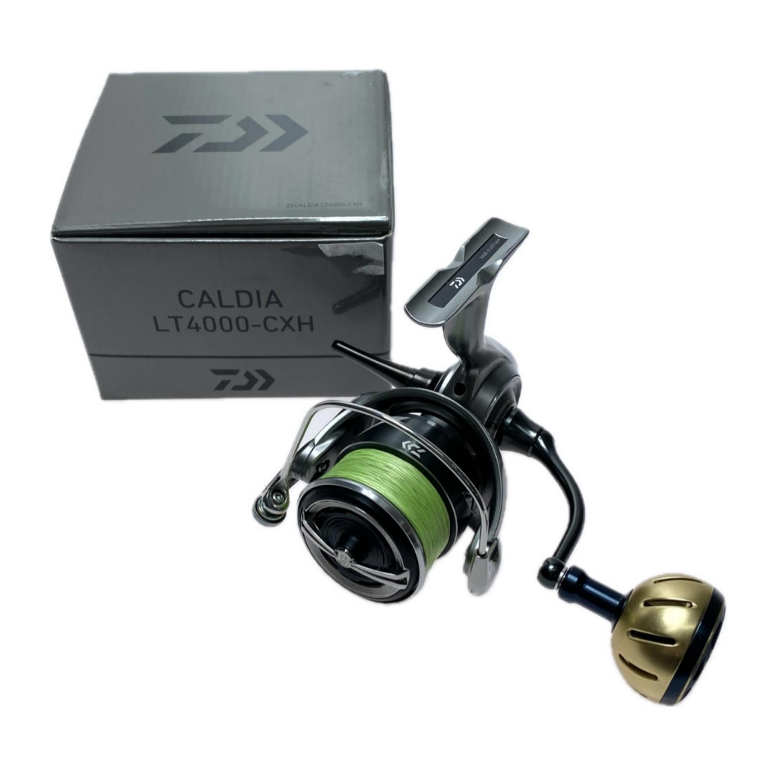 【中古】DAIWA ダイワ 25カルディア LT4000-CXH 00060412 スピニングリール 度合いB 純然たる手持ち部分ノッブ付 B位置づける