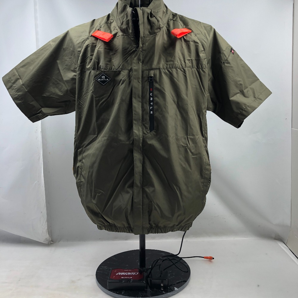 【中古】BULTLE 工具関連用品 空調服セット ファン・バッテリー付 AC2066 オリーブ/AC09-24V Cランク
