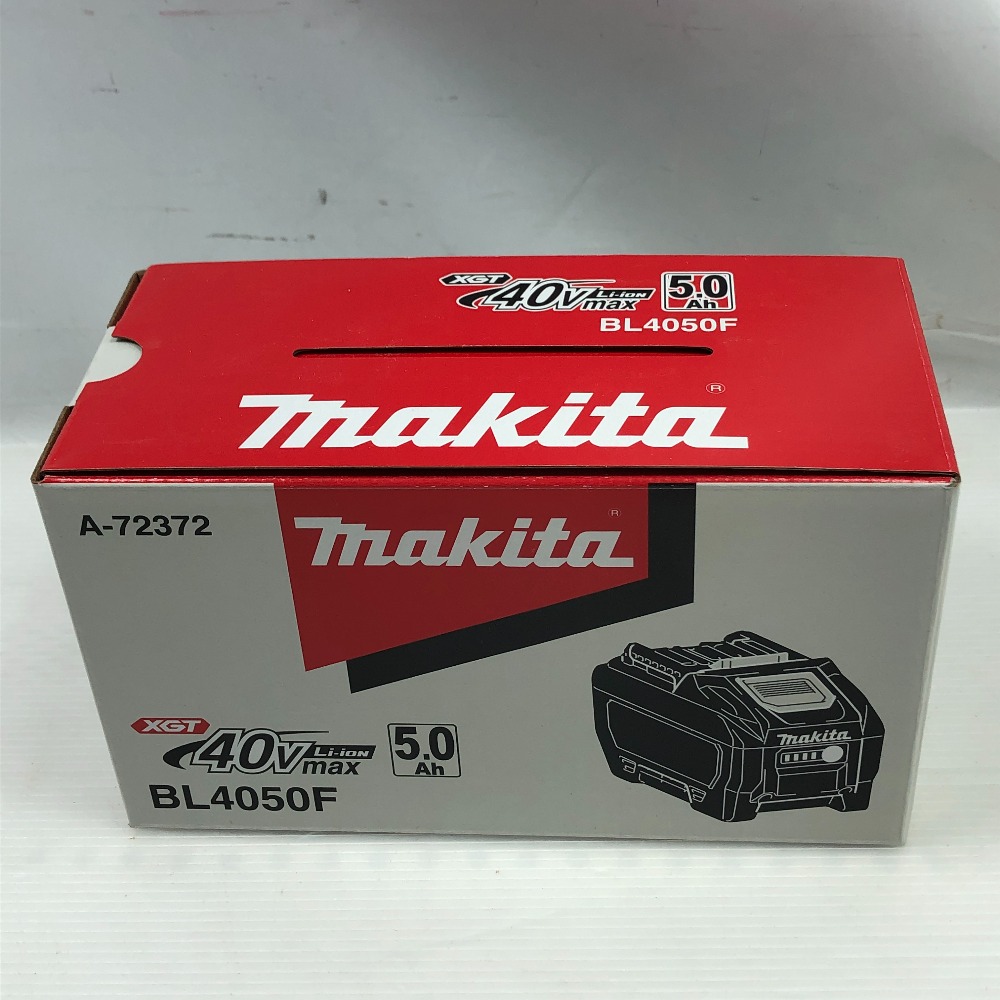 【中古】MAKITA マキタ 工具関連用品 バッテリー 未使用品(S) 本体のみ BL4050F ブラック Sランク