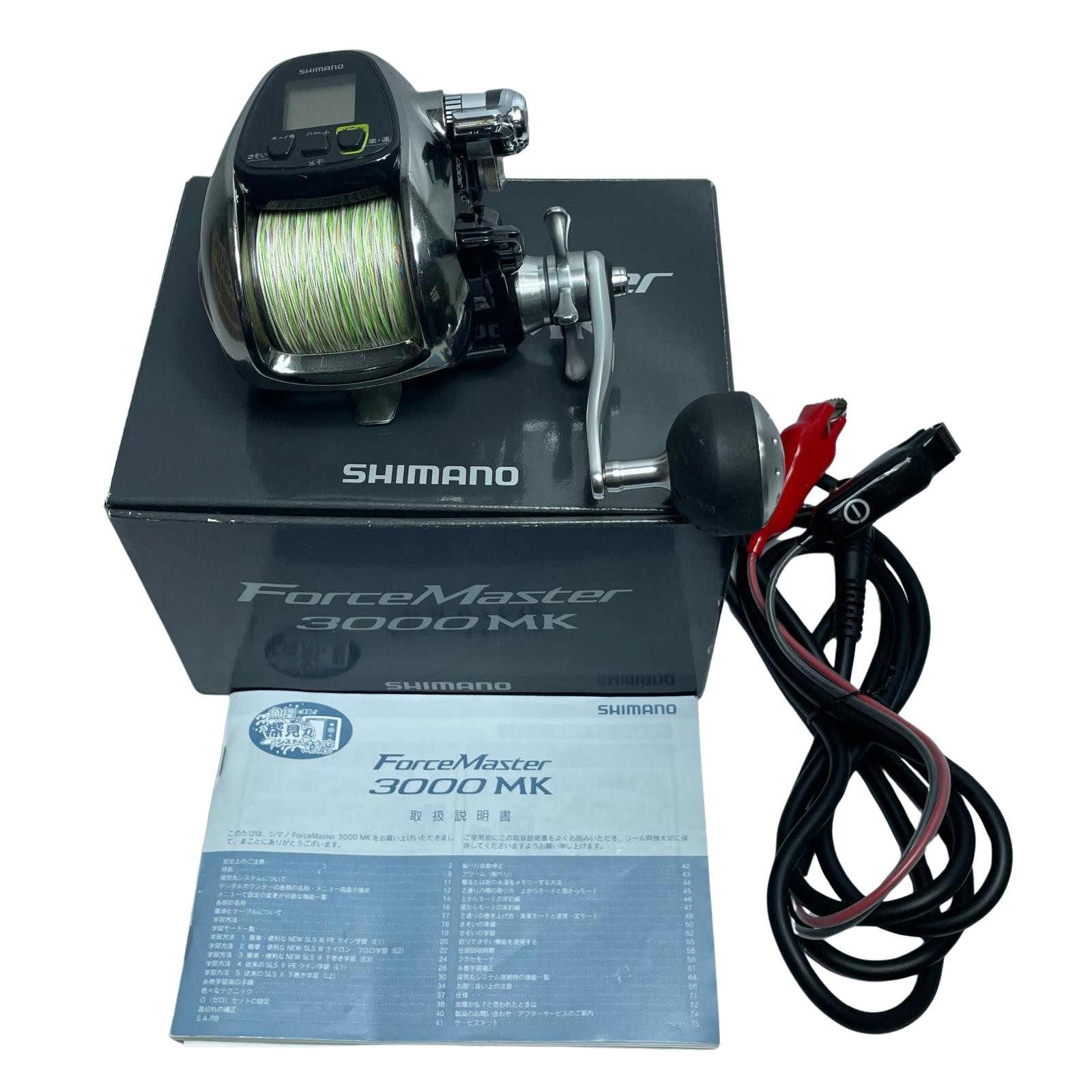 【中古】SHIMANO シマノ 電動リール 12フォースマスター 3000MK 02907 Bランク