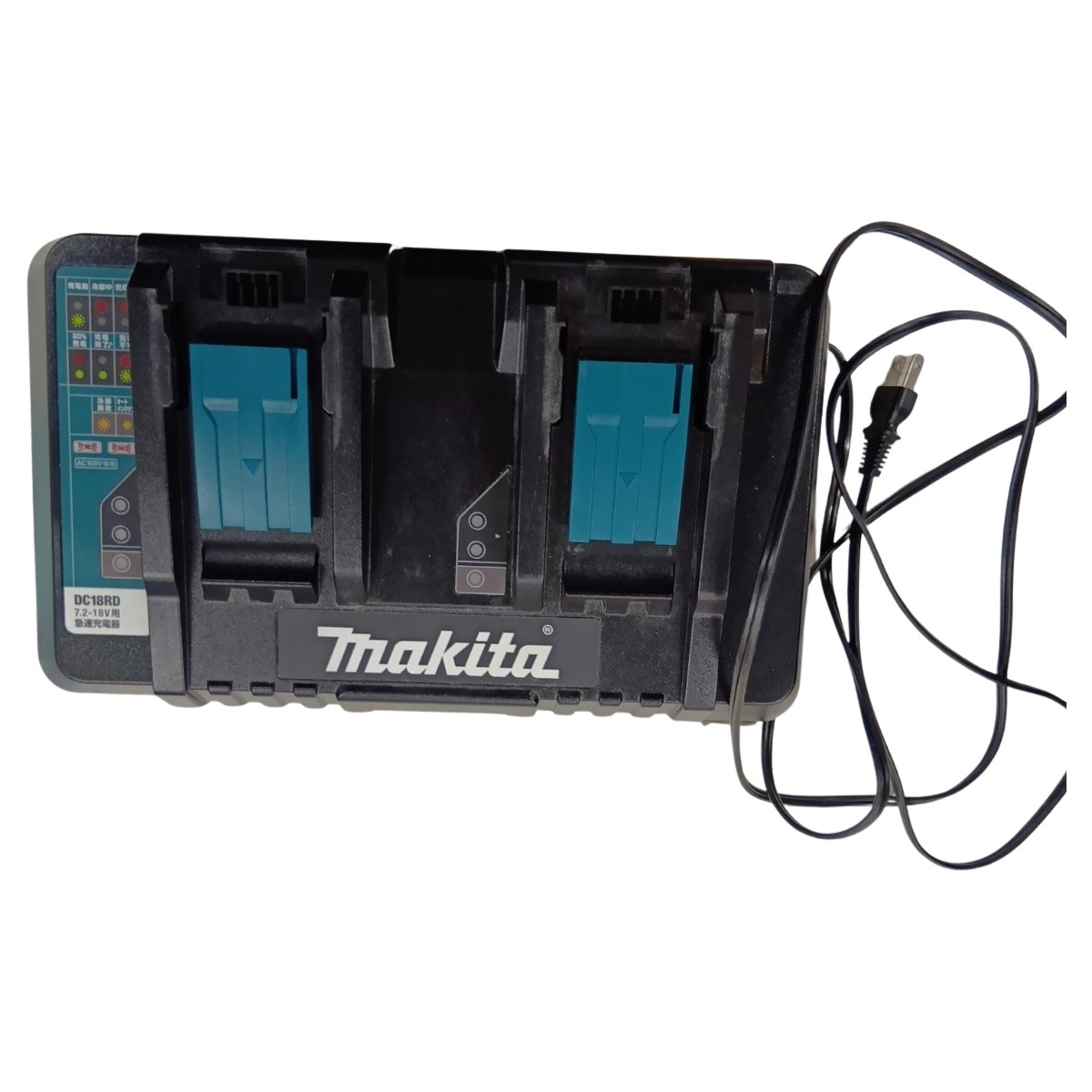 【中古】MAKITA マキタ 工具 工具関連用品 充電器 DC18RD 程度B 本体のみ 20036000249 Bランク