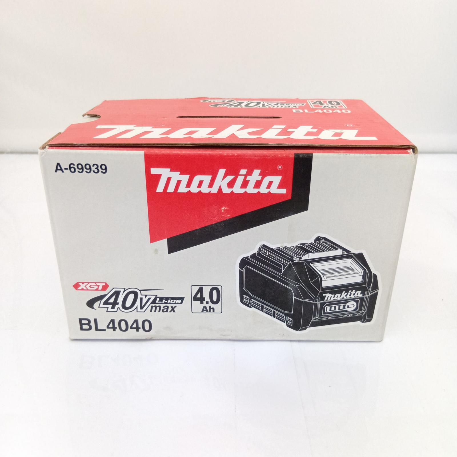 【中古】MAKITA マキタ 蓄電池40V4.0Ah BL4040 黒いこと S序列付ける