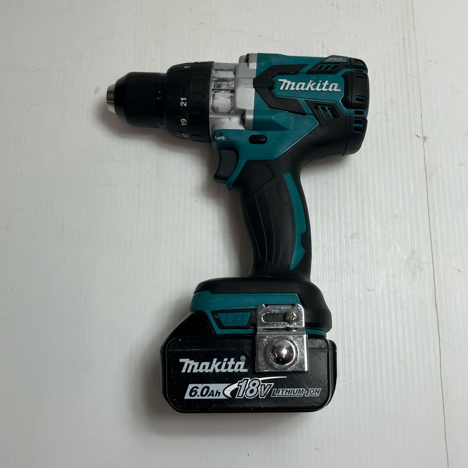 【中古】MAKITA マキタ ドライバドリル MAKITA XPH07 緑であること 申し受ける池1個付 コードレス式 XPH07 緑であること B位置づける