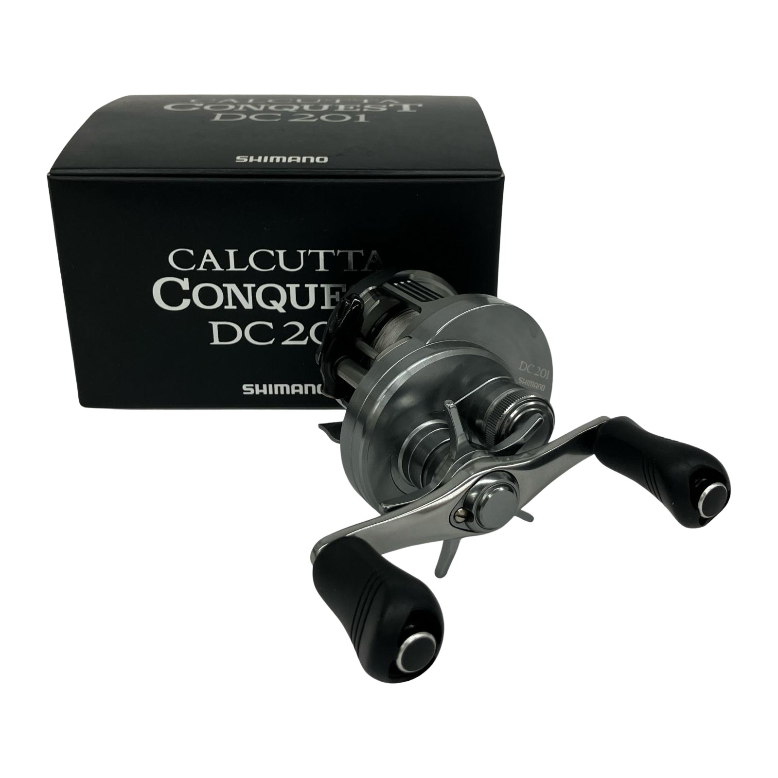 【中古】SHIMANO シマノ ベイトリール  19カルカッタコンクエストDC 201 LEFT 03979   B位置づける