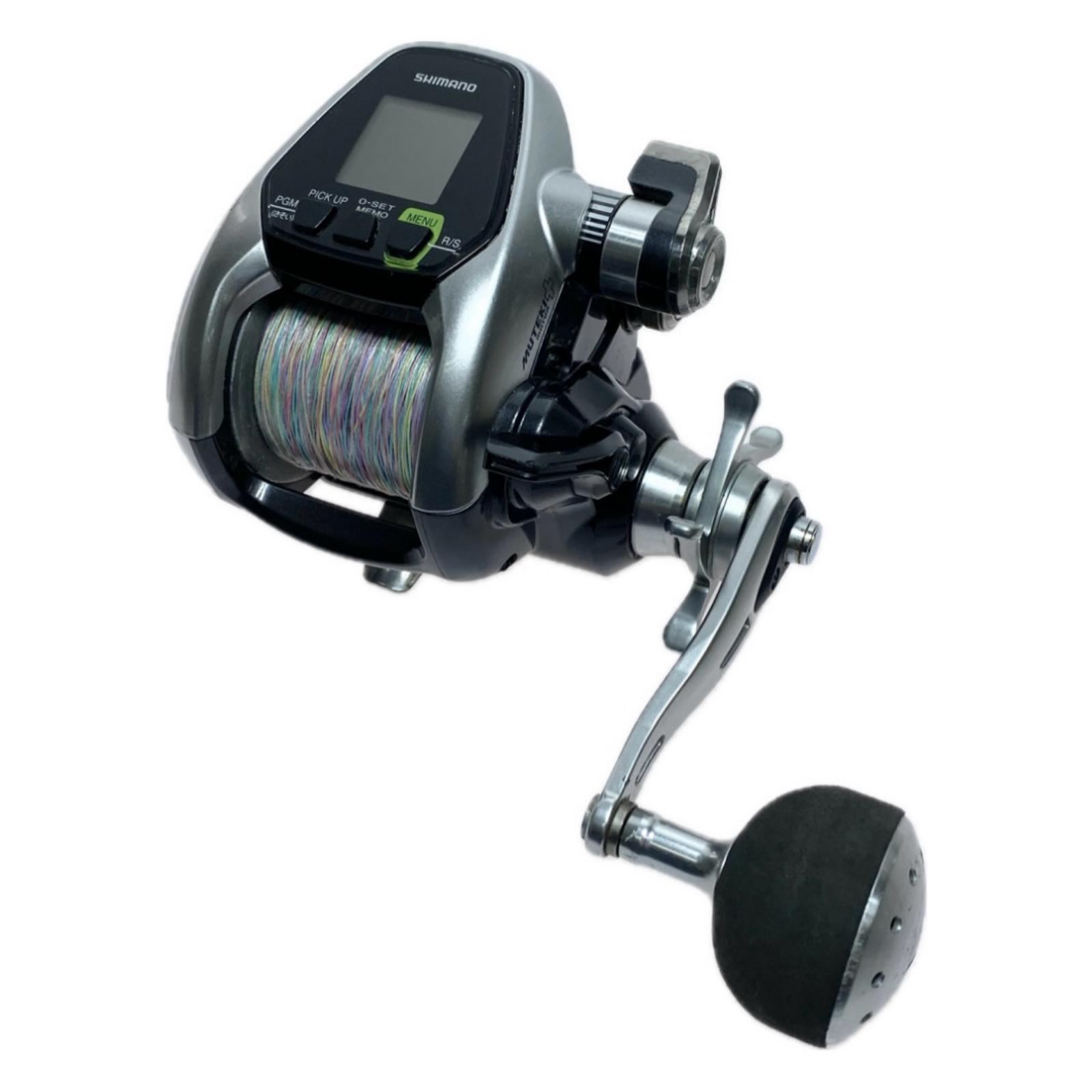 【中古】SHIMANO シマノ 15フォースマスター 3000 03401 電動リール 程度B 電源コード付 17.5km/112.5h Bランク
