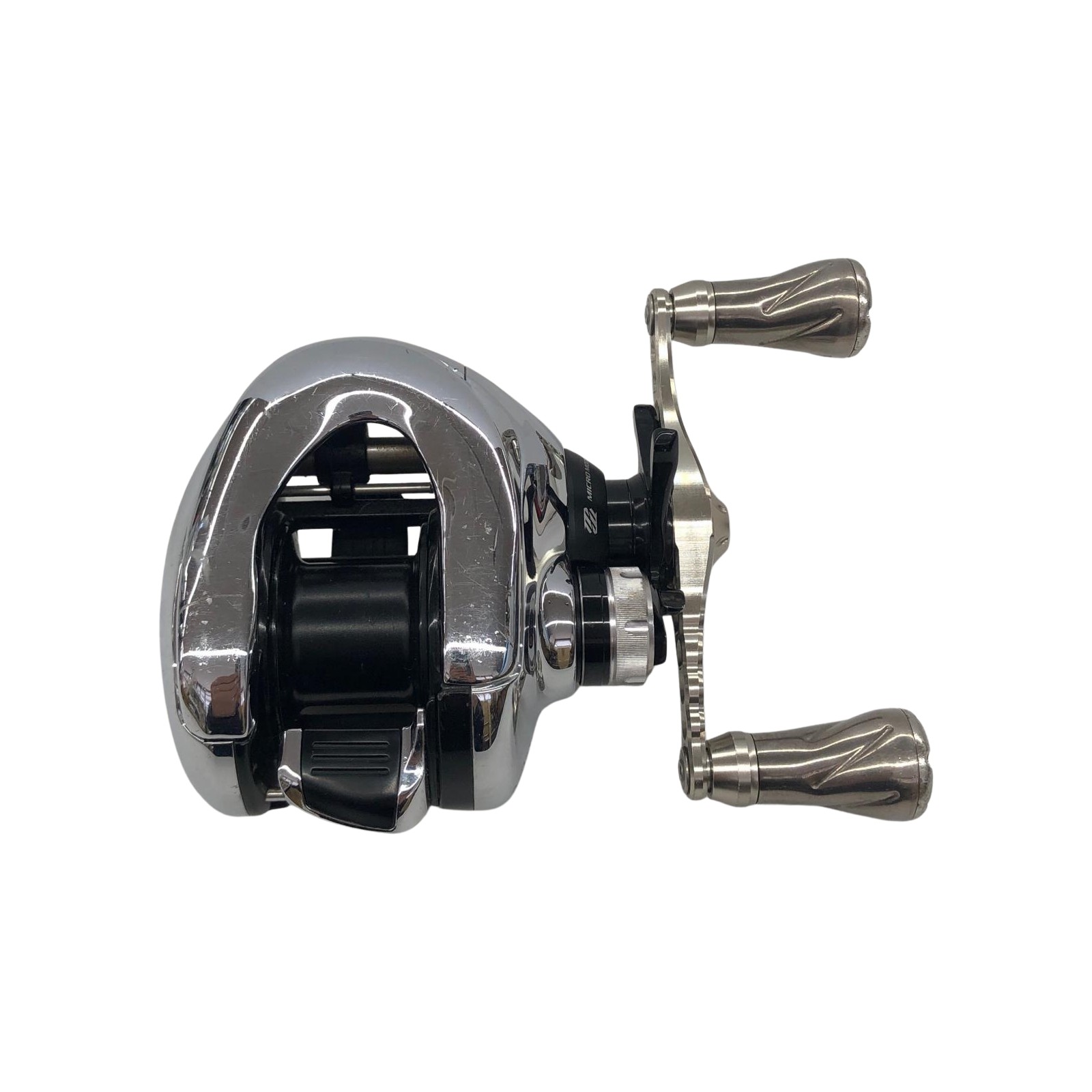 【中古】SHIMANO シマノ ベイトリール12アンタレス HG R LIVREハンドル付き 02837 Cランク