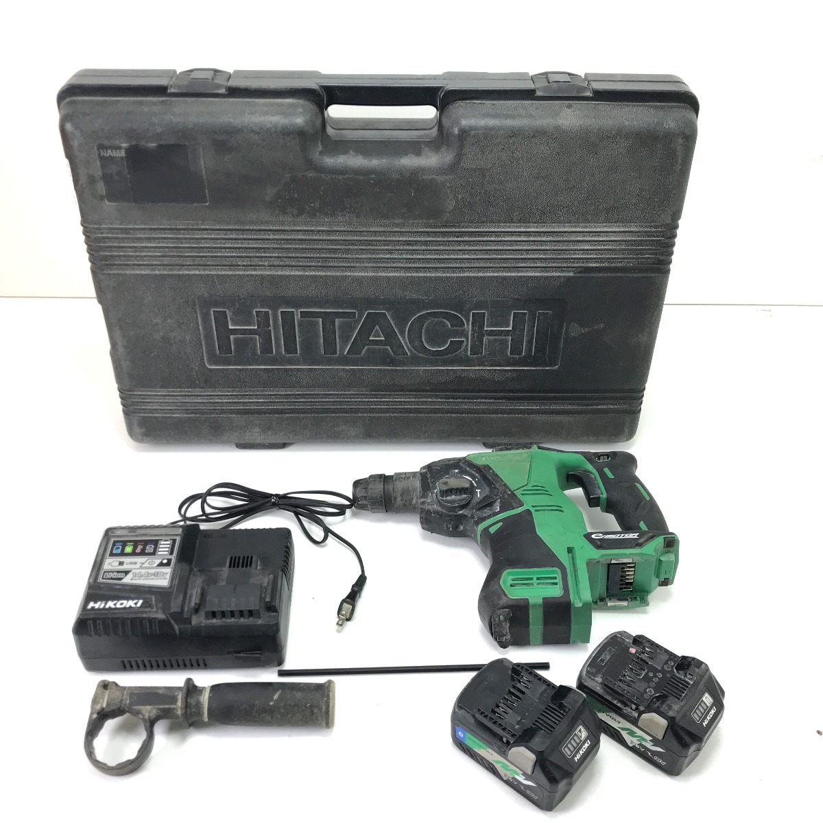【中古】HiKOKI ハイコーキ ハンマドリル DH36DPA 緑であること C位置づける