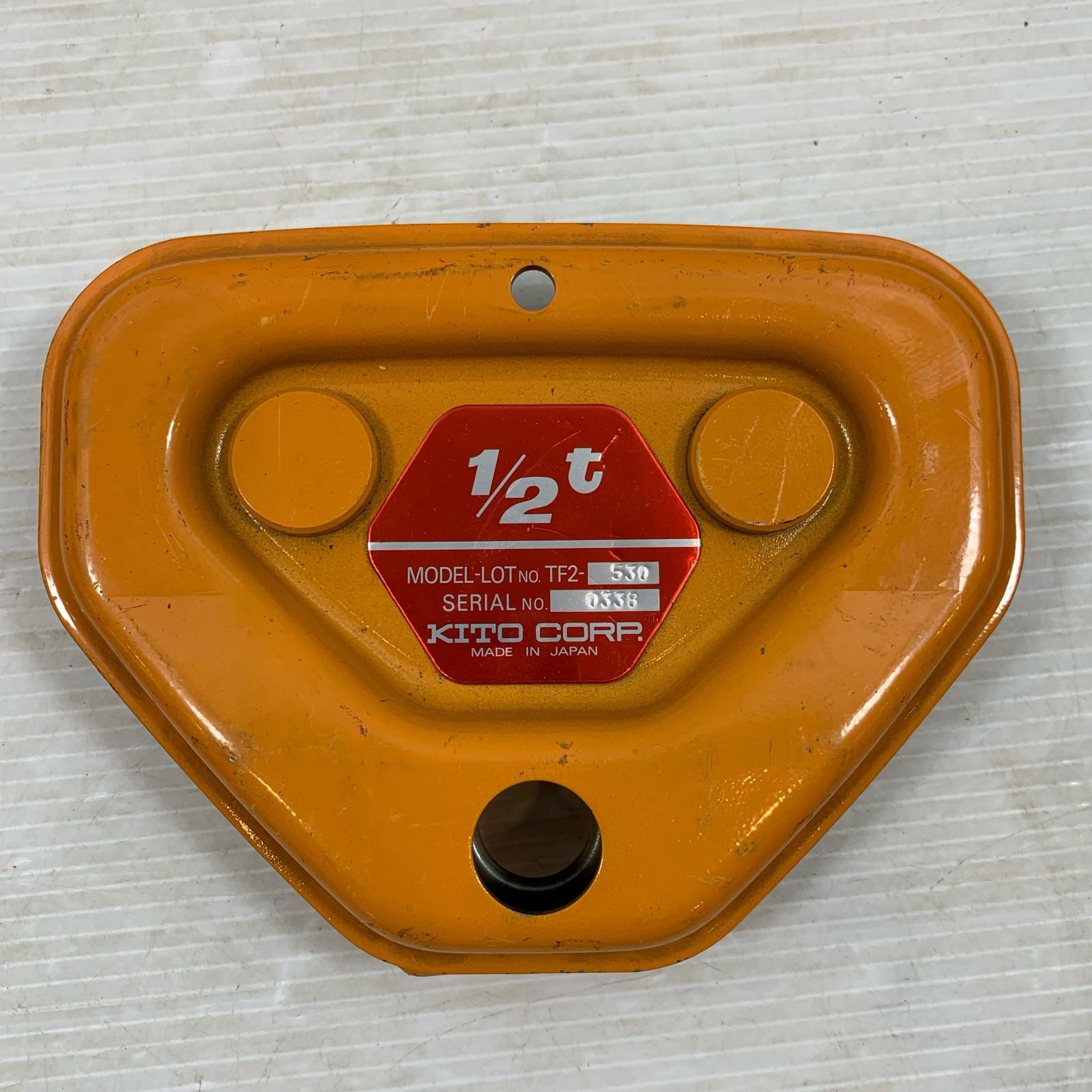 【中古】KITO キトー 物の具かかわり合い装置 市街電車 TF-2 A位置づける