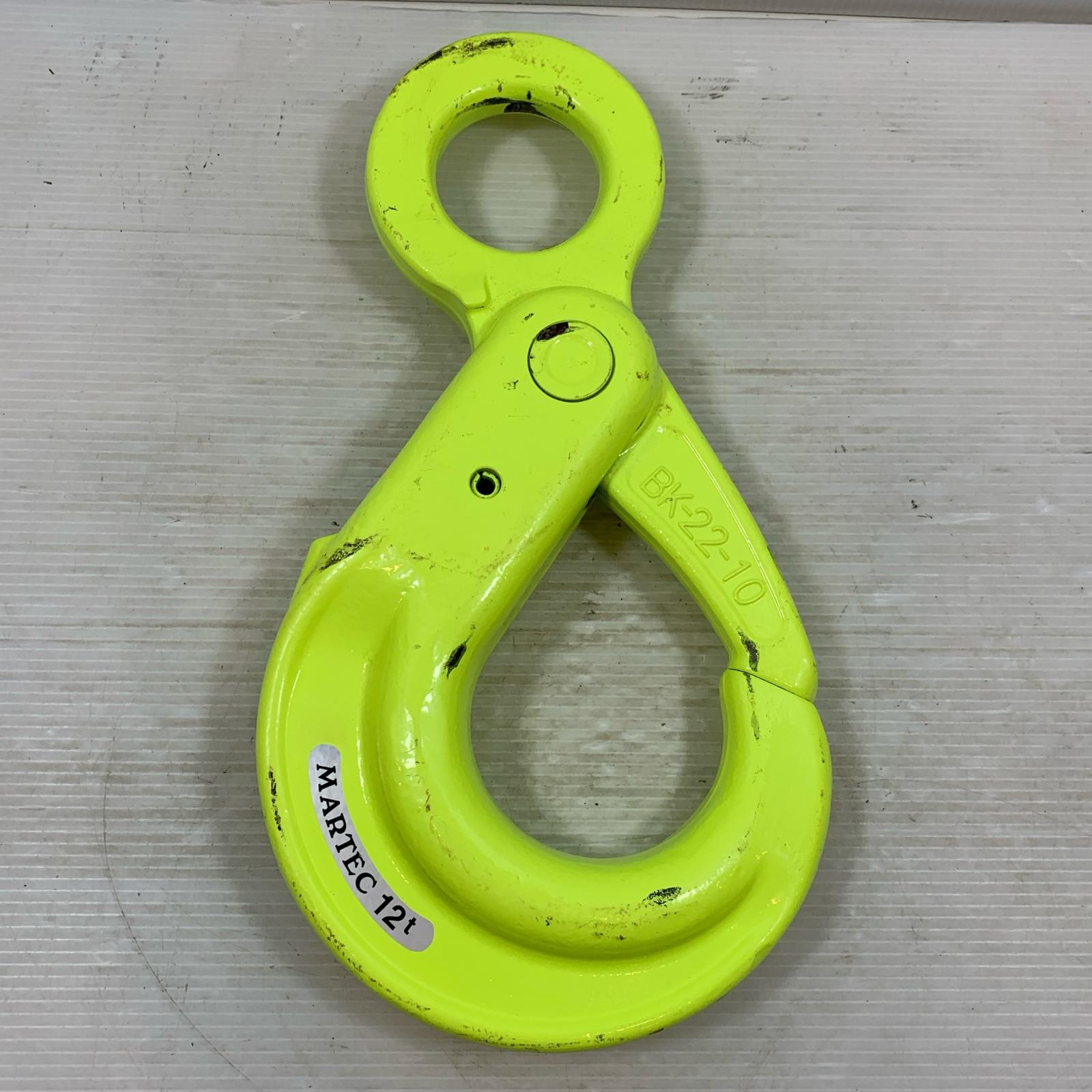 【中古】MARTEC 手道具かかわり合い備品 ロッキング引っ掛かり 12t BK-22-10 黄色 B価値づける