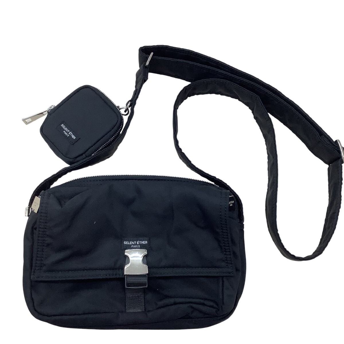 【中古】SELENT ETHER セレーンエテール レディース ショルダーバッグ ブラック Bランク