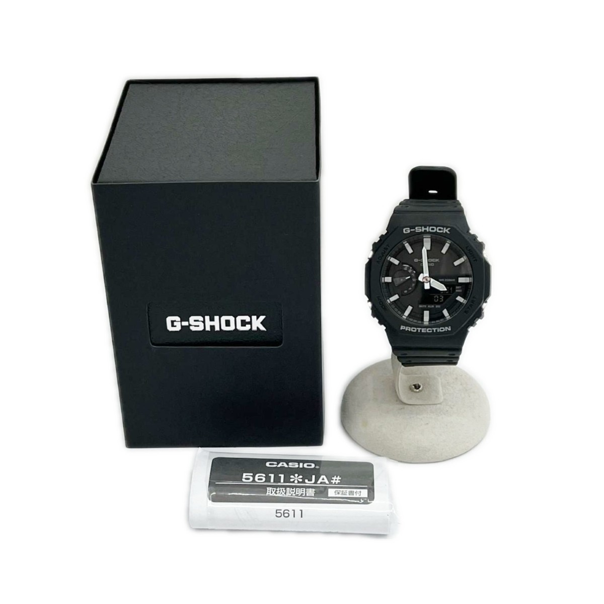 【中古】CASIO カシオ 腕時計 G-SHOCK デジアナウォッチ クォーツ 箱・取説付 GA-2100 Aランク｜リサイクルビッグバン店
