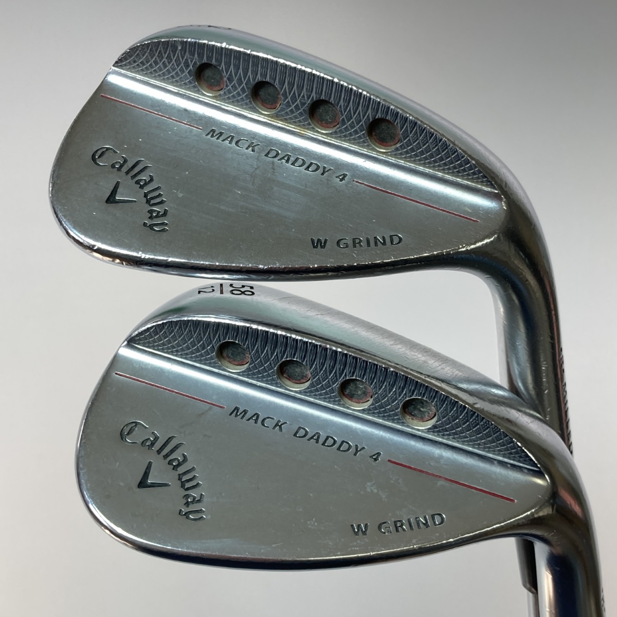 【中古】Callaway キャロウェイ MACK DADDY 4 マックダディ4 We 52° 58° ウェッジ 2本セット Cランク