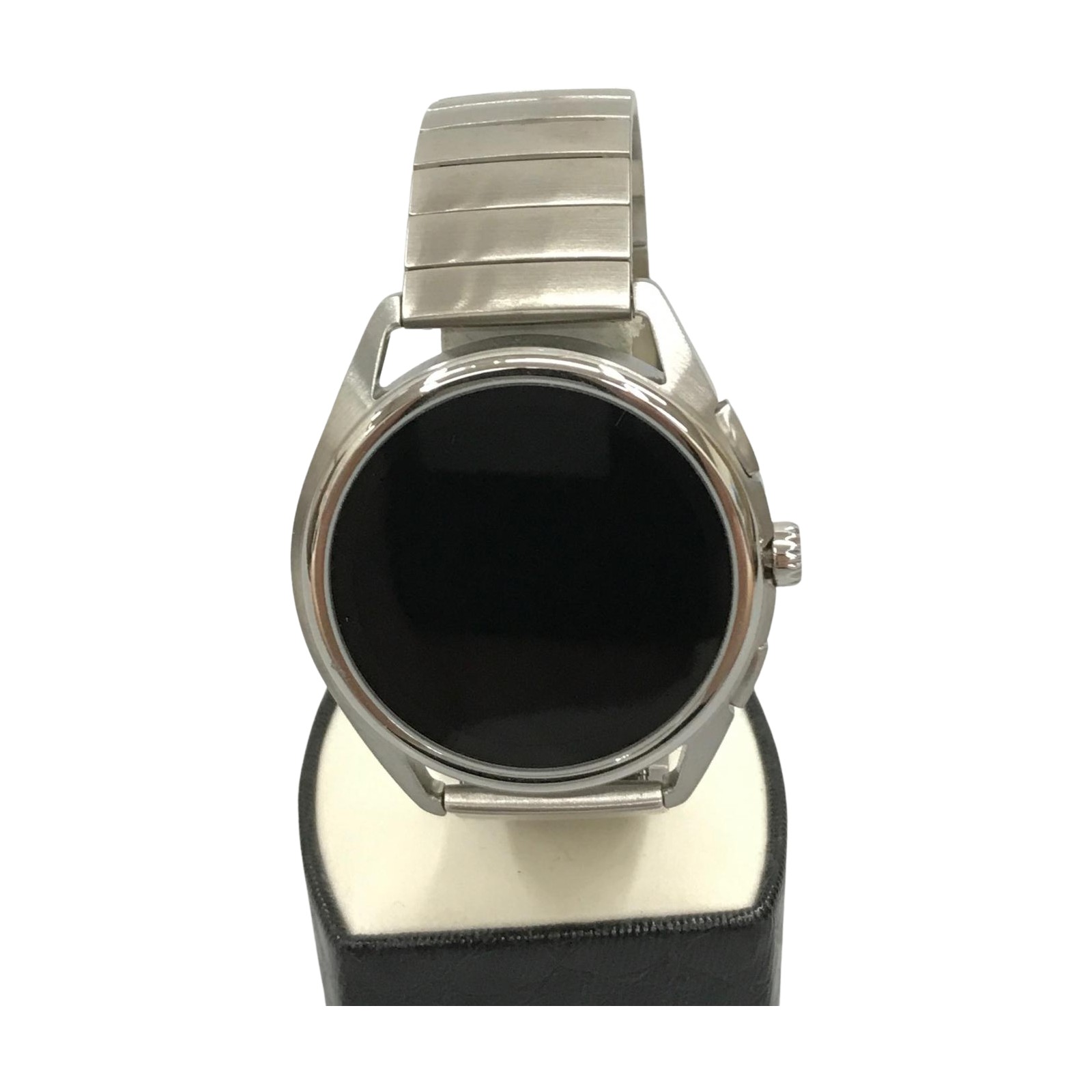 【中古】EMPORIO ARMANI エンポリオアルマーニ ウォッチ スマートウォッチ 箱・入れもの・申し受ける器付き添い人 ステンレス鋼スチール写真  ART5006-2822006 B価値づける
