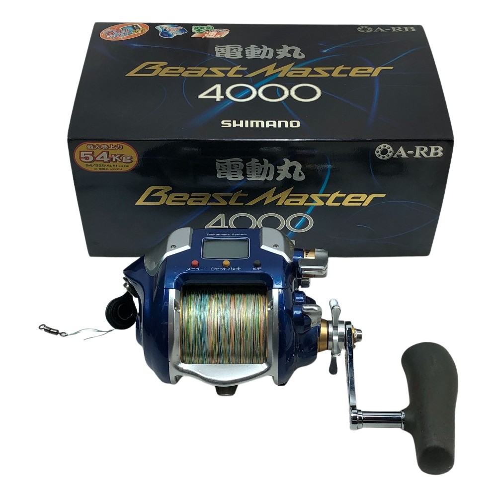 【中古】SHIMANO シマノ 電動木管 09電動丸 4000 ビーストマスター 02298 B位置づける