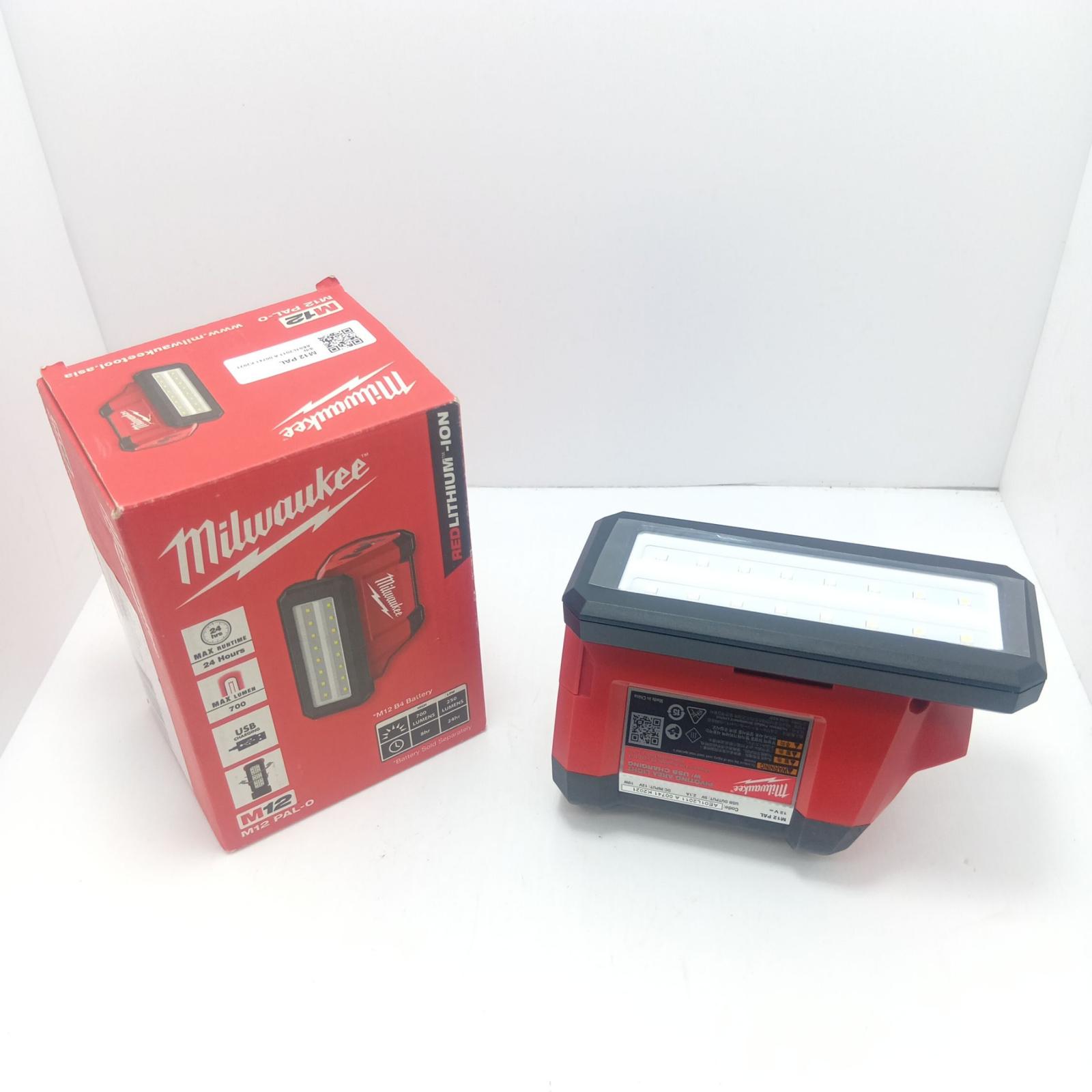 【中古】Milwaukee ライト M12 PAL レッド Sランク