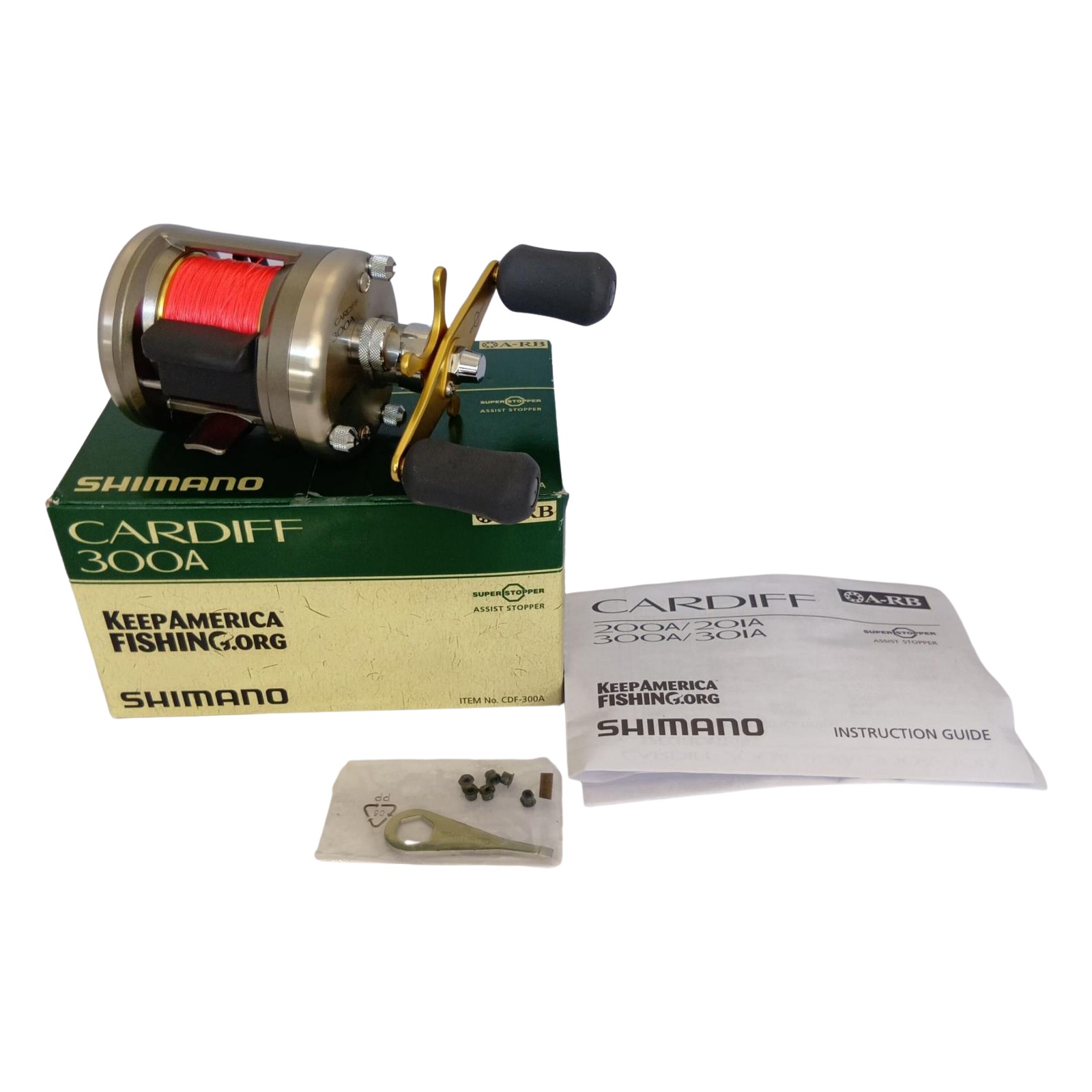【中古】SHIMANO シマノ カーディフ300A CDF-300A Bランク