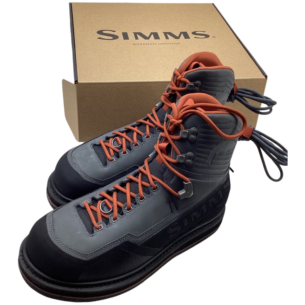 【中古】SIMMS シムス ウェーディングシューズ G3御引き回しブーツ US11大きさ A位置づける