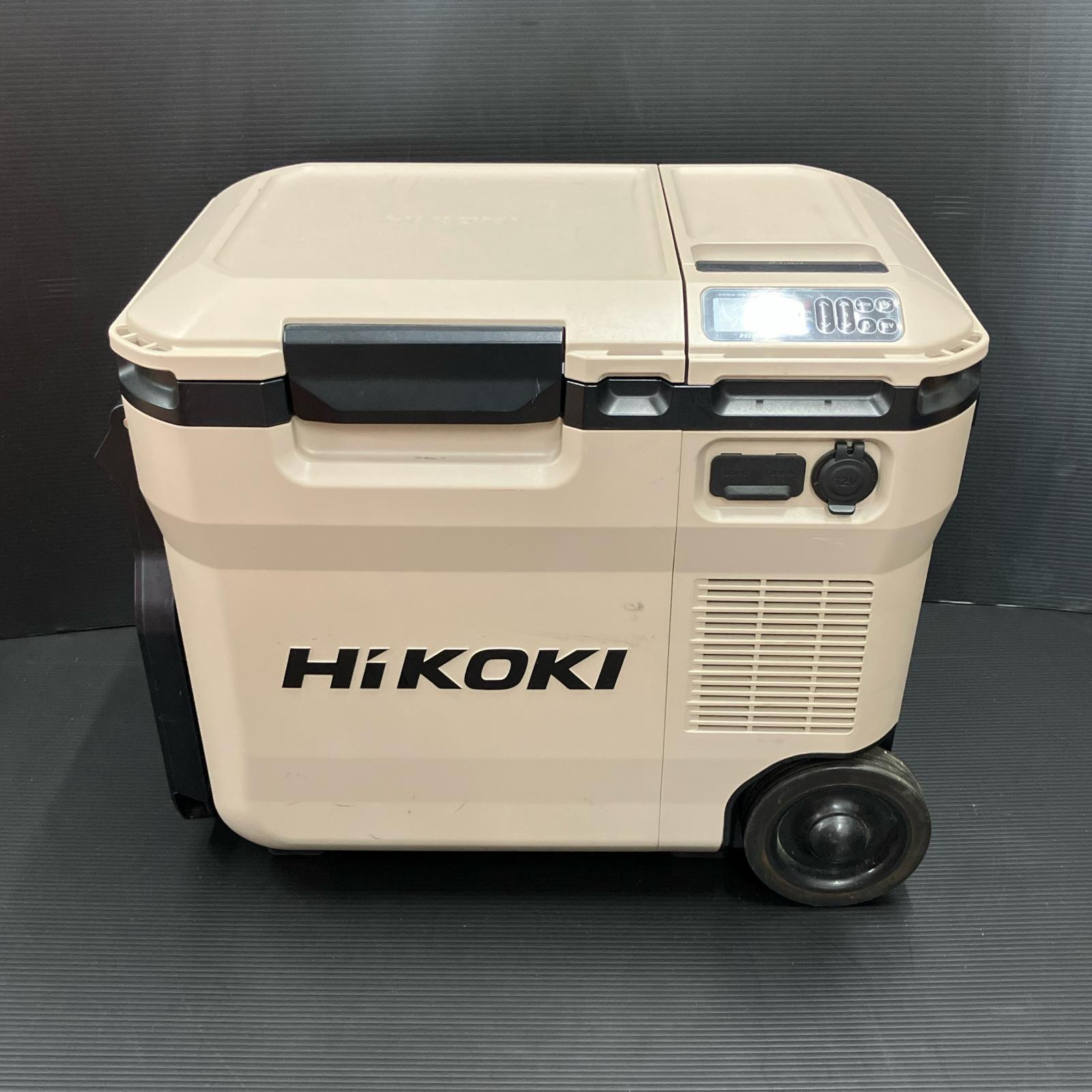 【中古】HiKOKI ハイコーキ 保冷ややかさ庫 HiKOKI UL18DC ベージュ ワット数嘱する 吊りひも式 JO24076 UL18DC ベージュ B位置づける