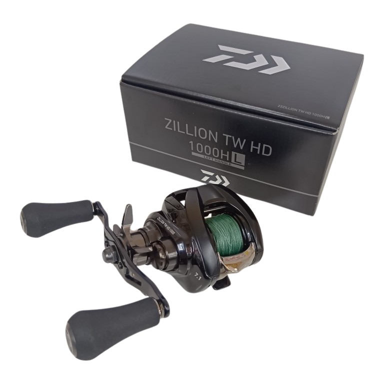 【中古】DAIWA ダイワ 00630131 御釣り備品 木管 ベイトリール 22ジリオン TWHD1000HL 座標軸AB 箱付 B価値づける