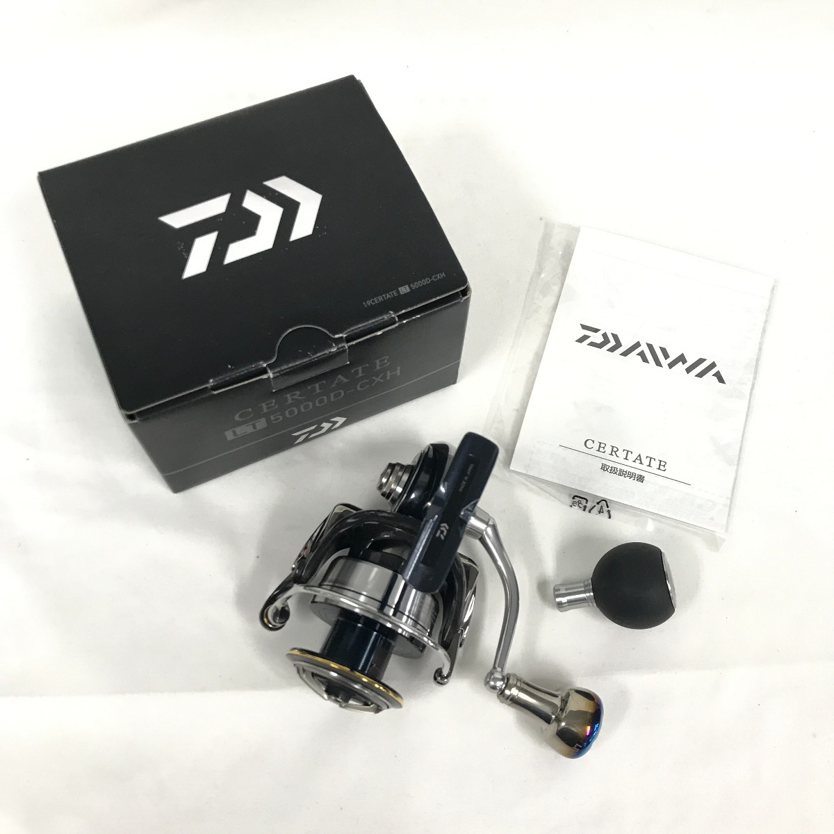 【中古】DAIWA ダイワ スピニングリール 19セルテートLT5000-CXH 社外手持ち部分、完全無欠手持ち部分 060058 B価値づける