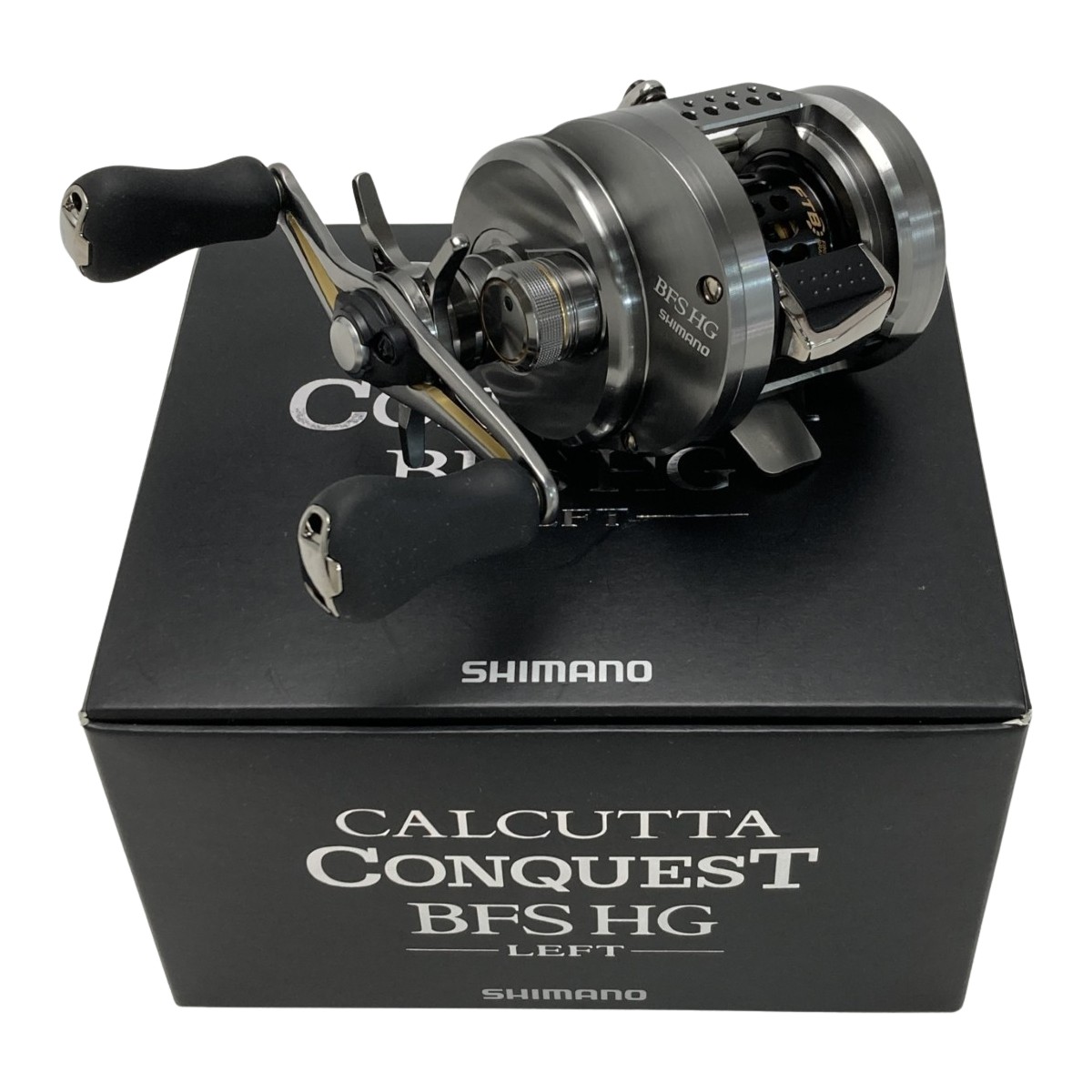【中古】SHIMANO シマノ 17 カルカッタコンクエスト BFS HG-L LEFT 03676 ベイトリール 箱付き Bランク