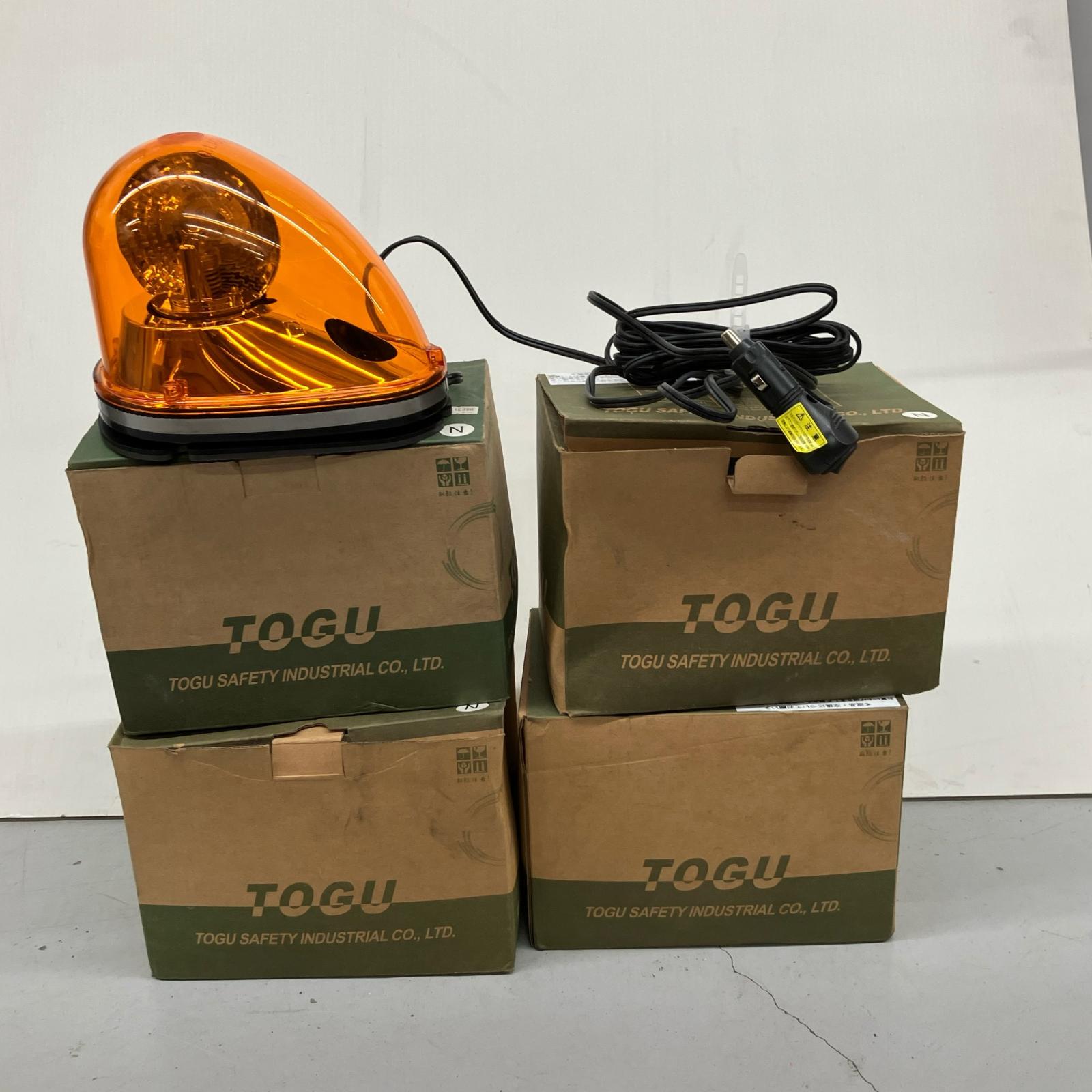 【中古】  トーグ 流線型ＬＥＤ回転させる灯 4個書き割り（黄色のみ） SKM-PHL A位置づける