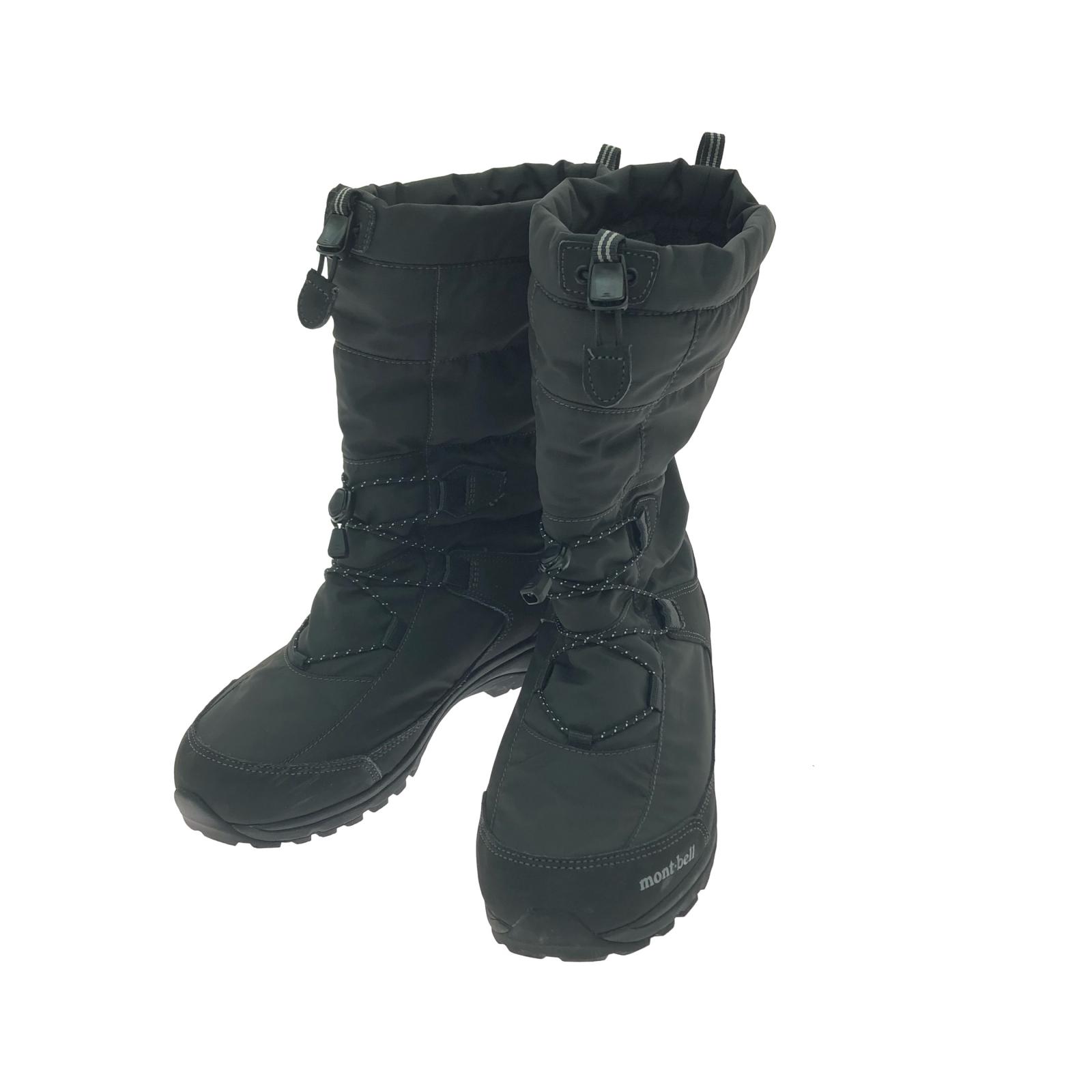 【中古】mont･bell モン呼びりん メンズ アスペンブーツ SIZE ウインターブーツ 25糎 1129575 黒いこと B序列付ける