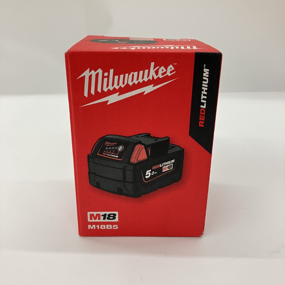 【中古】Milwaukee ミルウォーキー 5.0Ah 蓄電池 M18B5 未当て嵌める品 S序列付ける