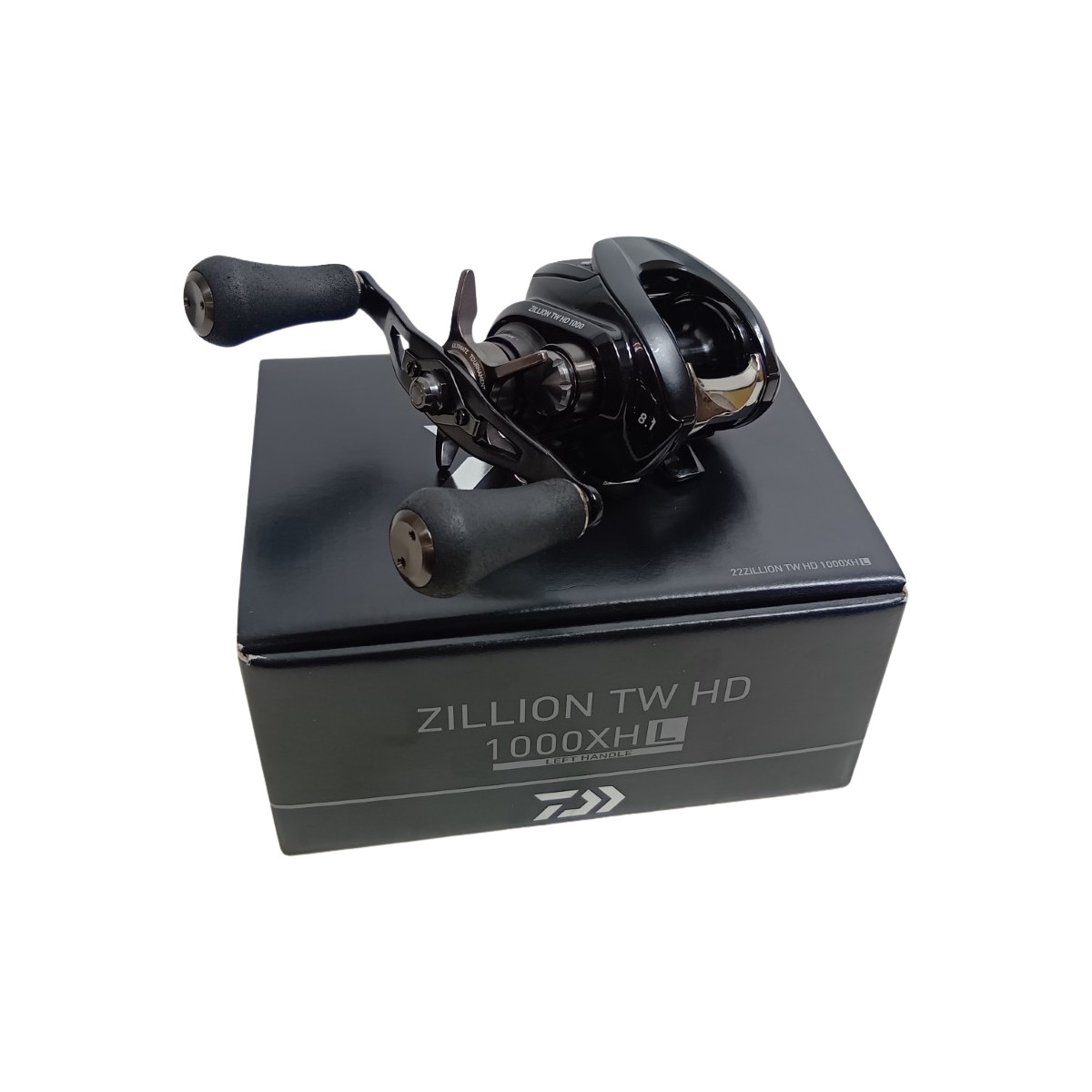 【中古】DAIWA ダイワ 木管 ベイトリール 22ジリオン TW 固定ディスク 1000XHL キズ有 座標軸B 箱付 00630133 B価値づける