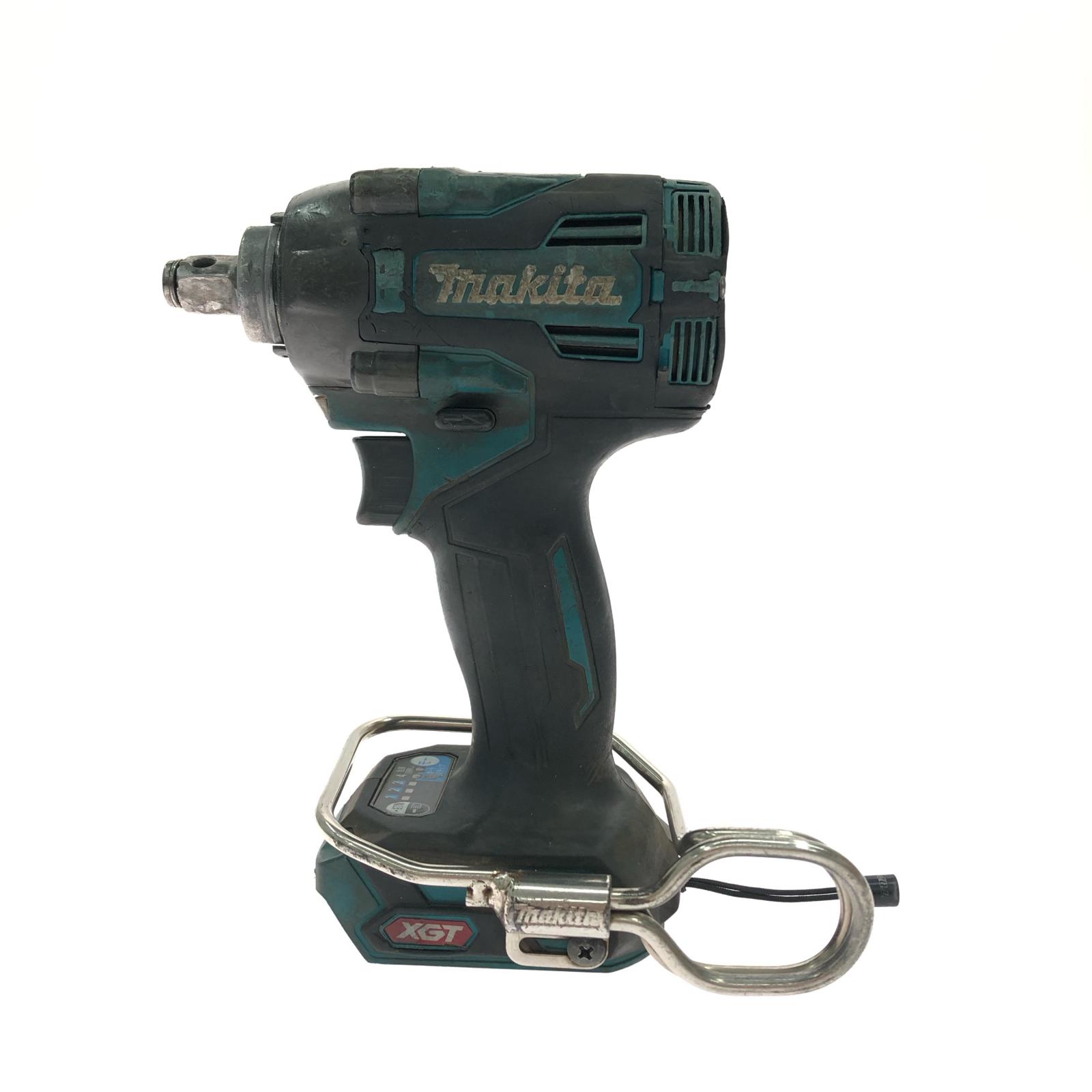 【エントリーポイント10倍|7/19 20:00-7/26 1:59】【送料無料】【中古】MAKITA マキタ 電動工具 コードレス式 40V 充電式インパクトレンチ 本体のみ TW004G Cランク|リサイクルビッグバン店