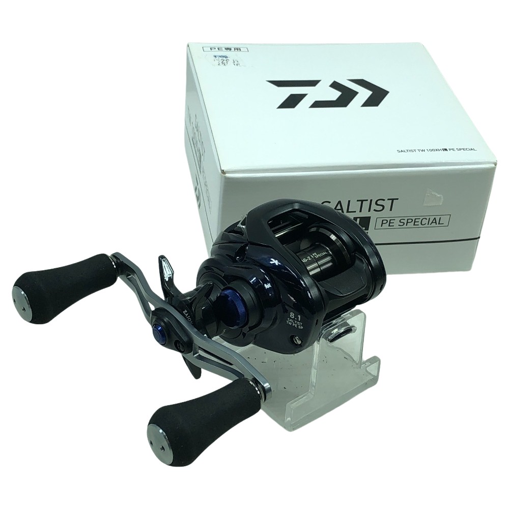 【中古】DAIWA ダイワ ベイトリール 23ソルティスト TW 100XHL PE特別 00631035 A位置づける