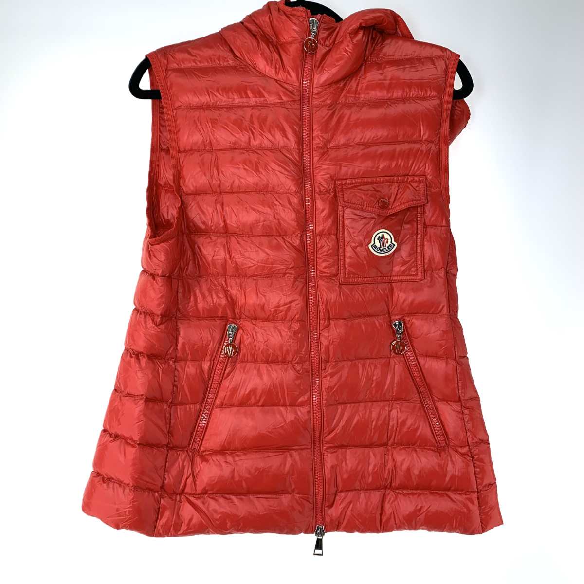 【中古】MONCLER モンク軌跡 メンズ 落ち込むより良い  size2 赤いこと B序列付ける