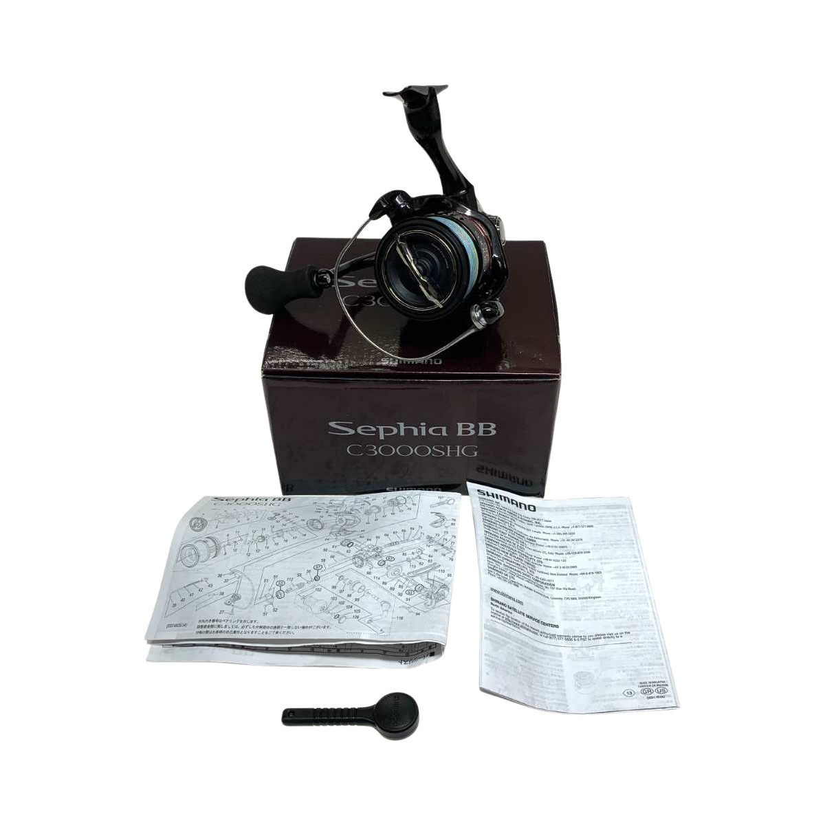【中古】SHIMANO シマノ スピニングリール 22セフィアBB C3000SHG 045560 Aランク