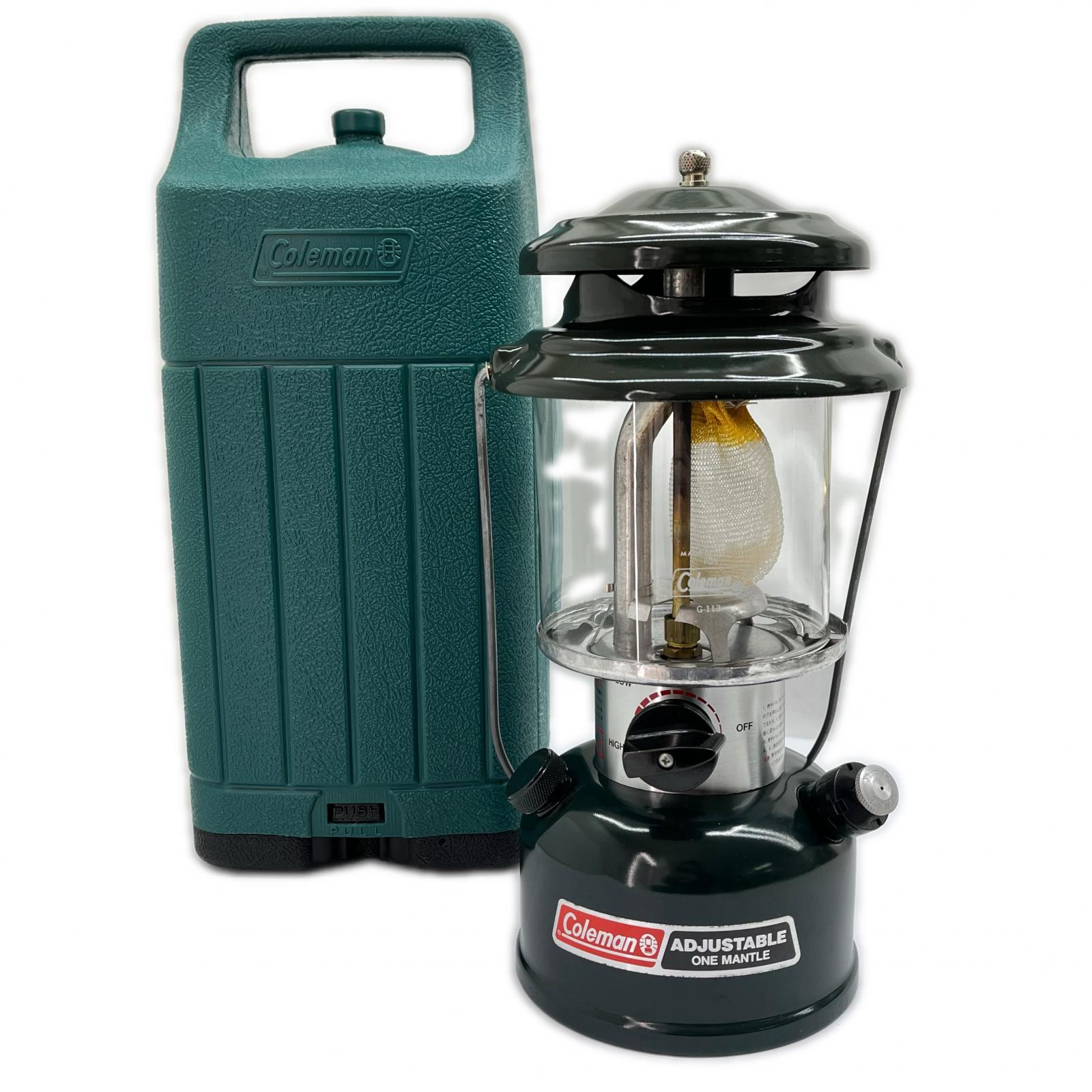 【中古】Coleman 電話を掛けるマン 揮発油提燈 1994年5月生み出すこと 容れもの付 286-288 緑であること B位置づける
