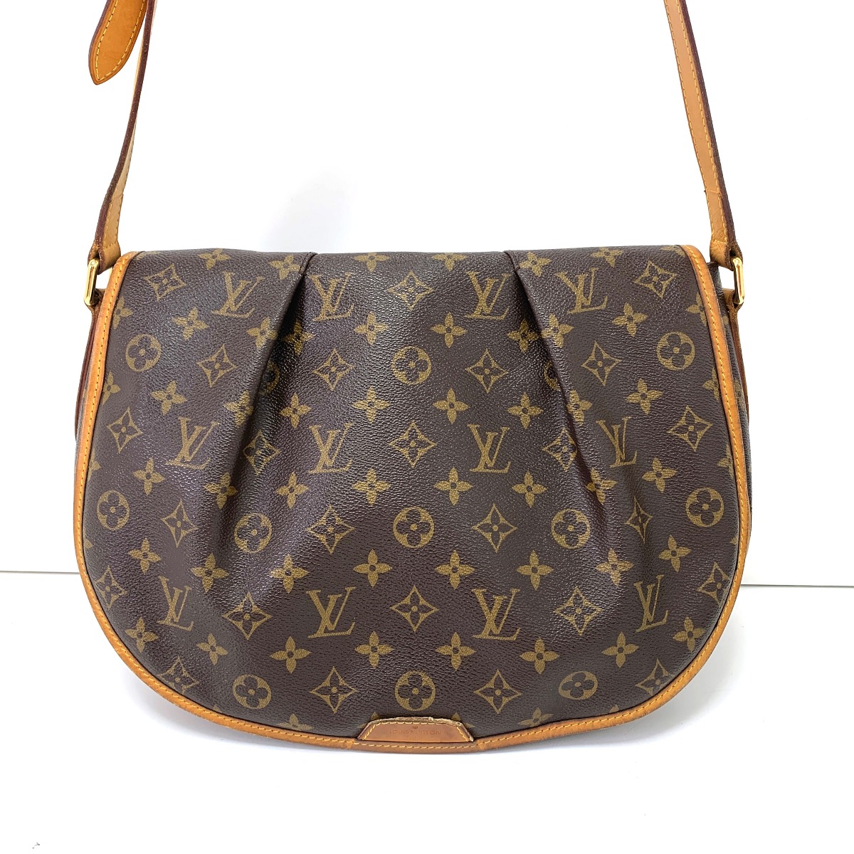 【中古】LOUIS VUITTON ルイヴィトン モノグラム メニルモンタンMM ショルダーバッグ M40473 Cランク