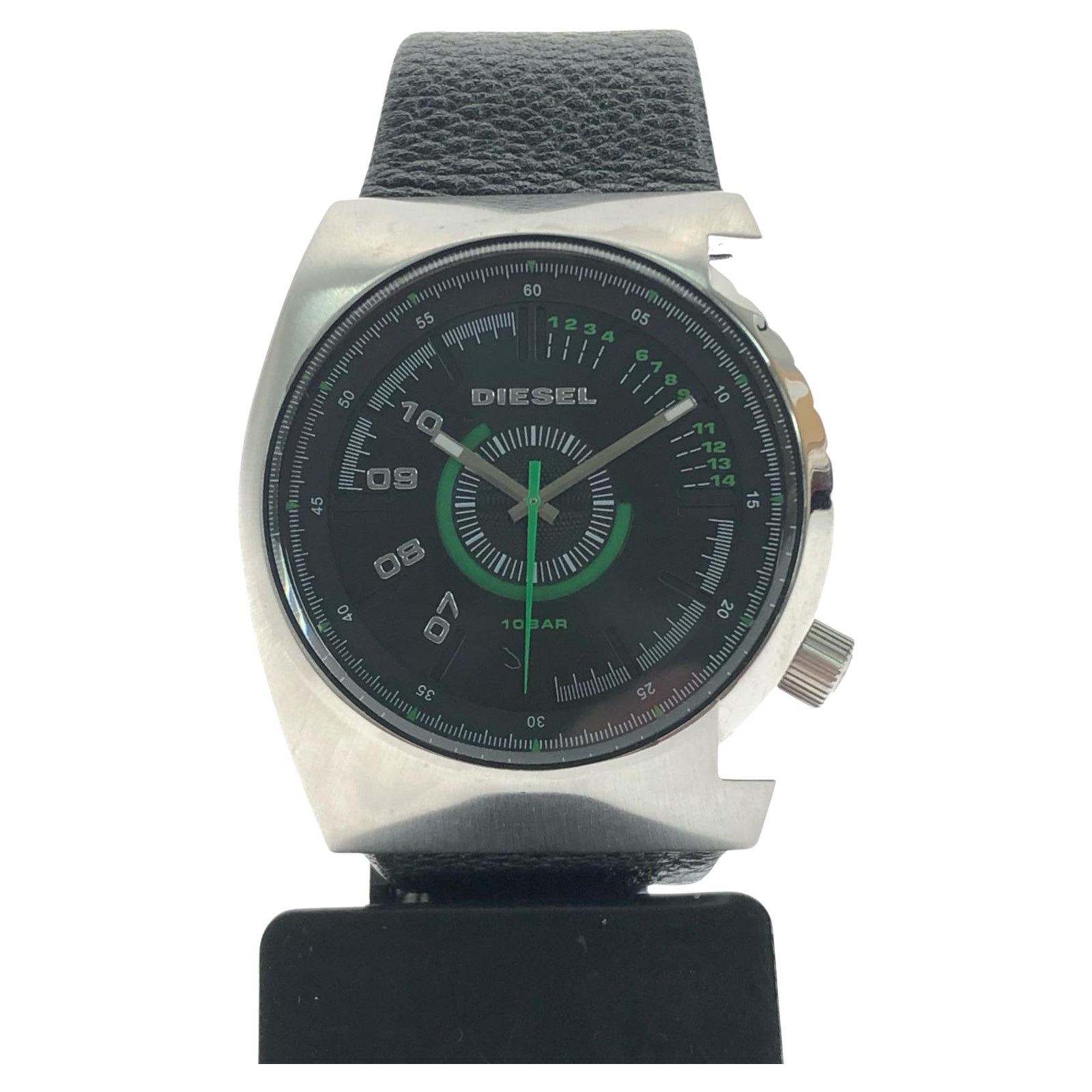 【中古】DIESEL ディーゼル メンズ腕時計 クオーツ アナログ レザーベルト Only The Brave DZ-1287 Bランク