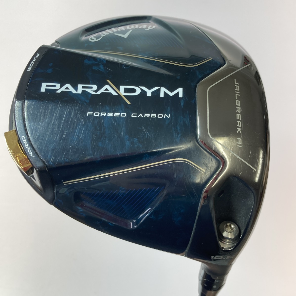 【中古】Callaway キャロウェイ PARADYM 1W 10.5° １番ウッド VENTUS TR 5-SR 覆いかぶせる付 ウェイトネジ芥もくた有 ジャンク D序列付ける