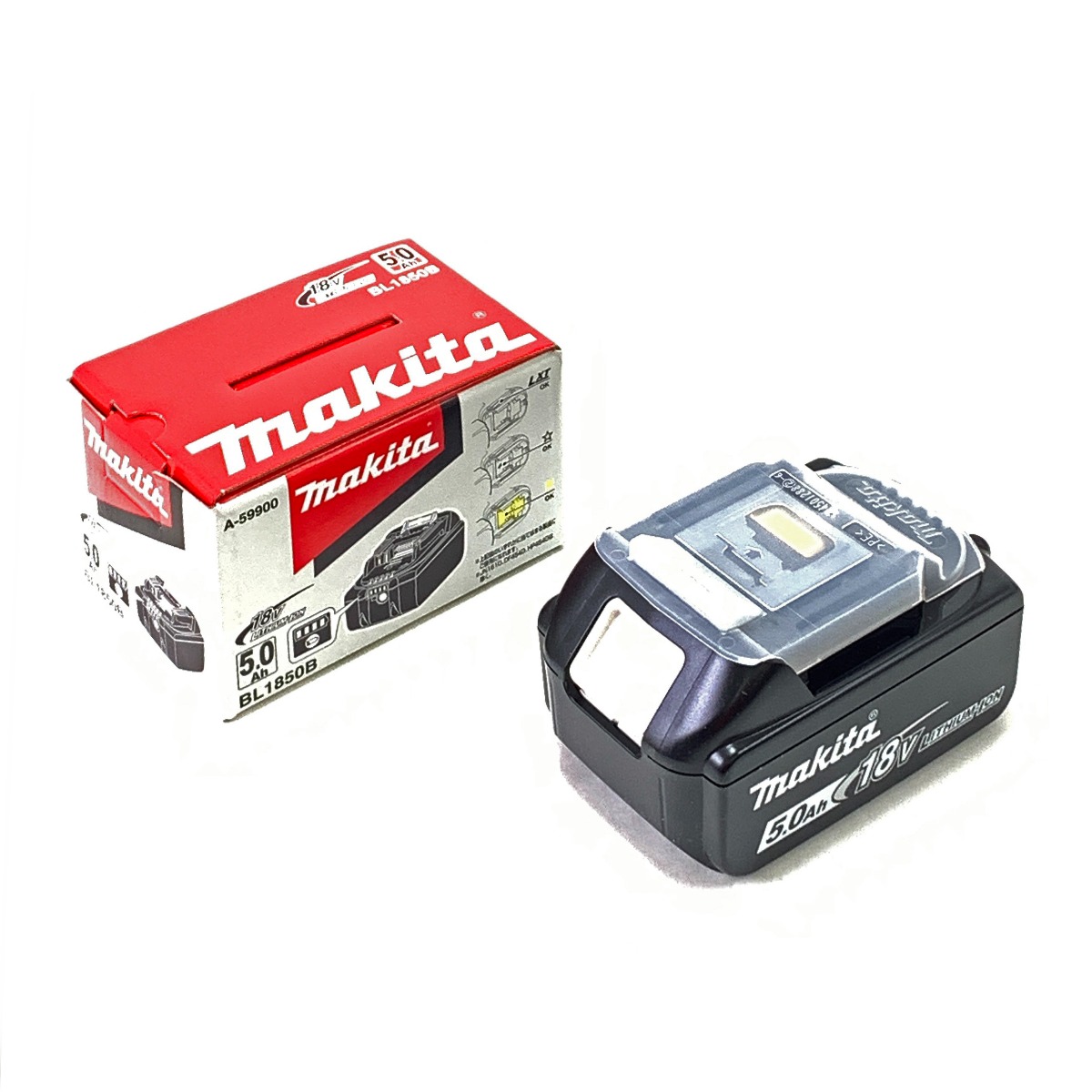 【中古】Makita マキタ  完全無欠 Li-ion独居室 18V 5.0Ah BL1850B  S序列付ける