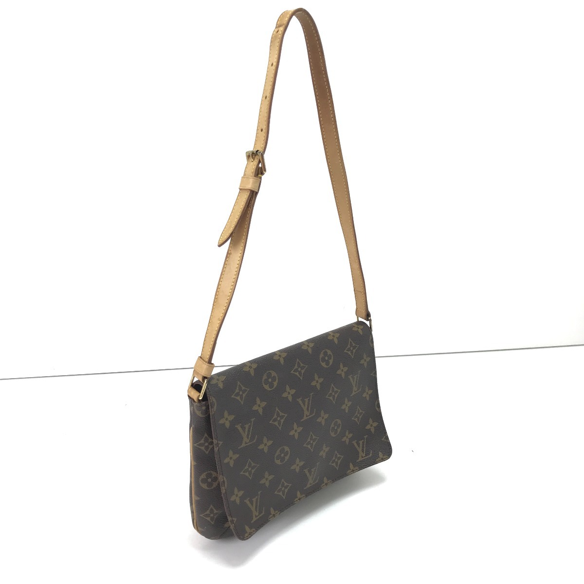【中古】LOUIS VUITTON ルイヴィトン ショルダーバッグ モノグラム ミュゼット・タンゴ 遊撃手手合い M51257 B価値づける