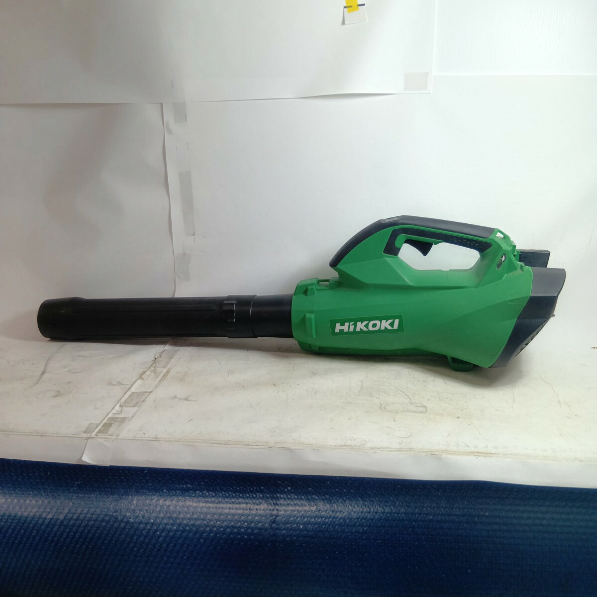 【中古】HiKOKI ハイコーキ 物の具 余分の物 ブロワ RB36DA 緑であること 度合いB 本体のみ 吊りひも式 36v J880031 ノズル1個嘱する B位置づける