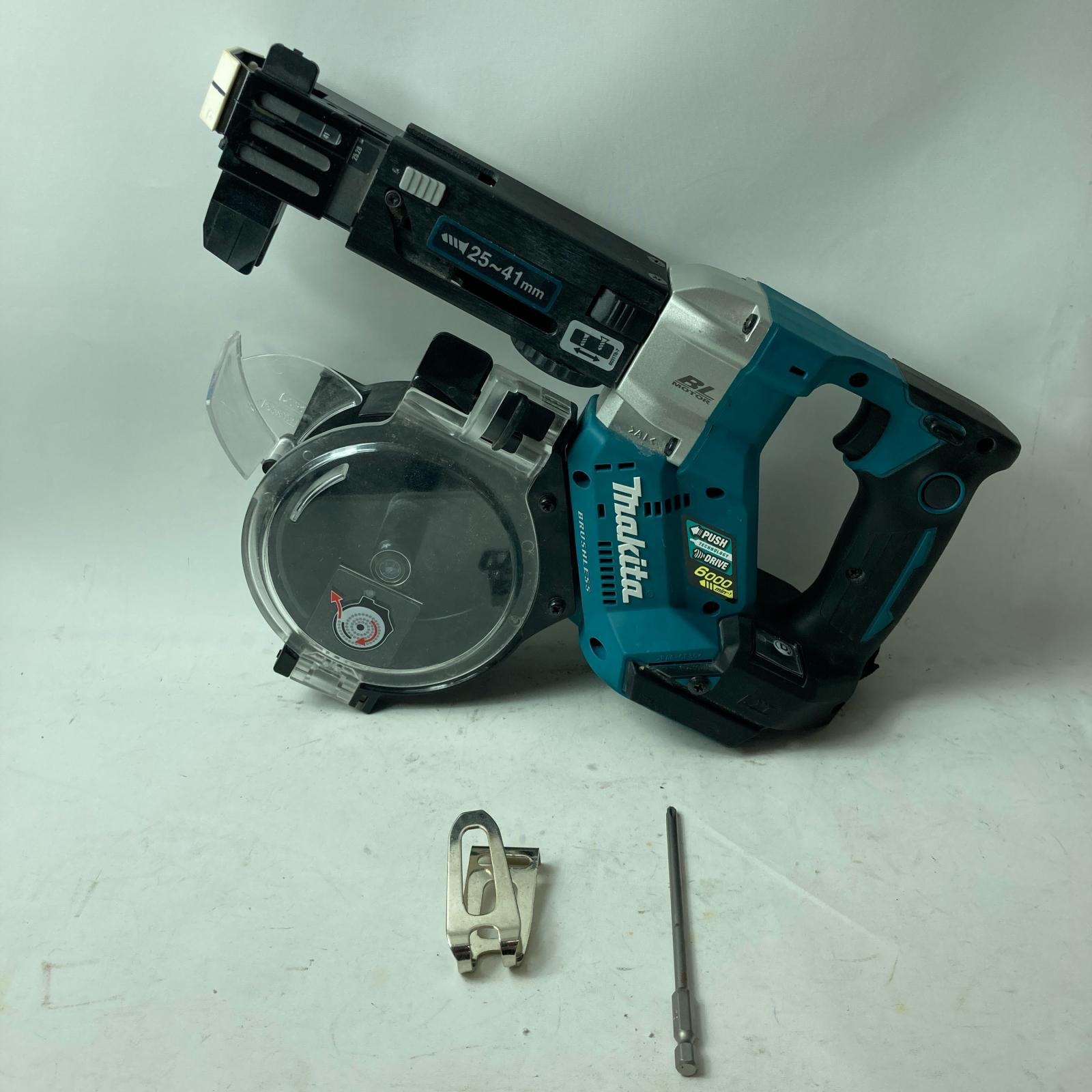 【中古】MAKITA マキタ 申し受ける式オートパックスクリュードライバ FR451D 青碧 本体のみ 18v B位置づける